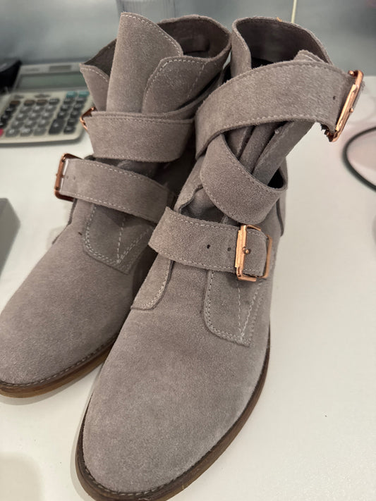 Poelman Stiefelette Grau Gr.: 39