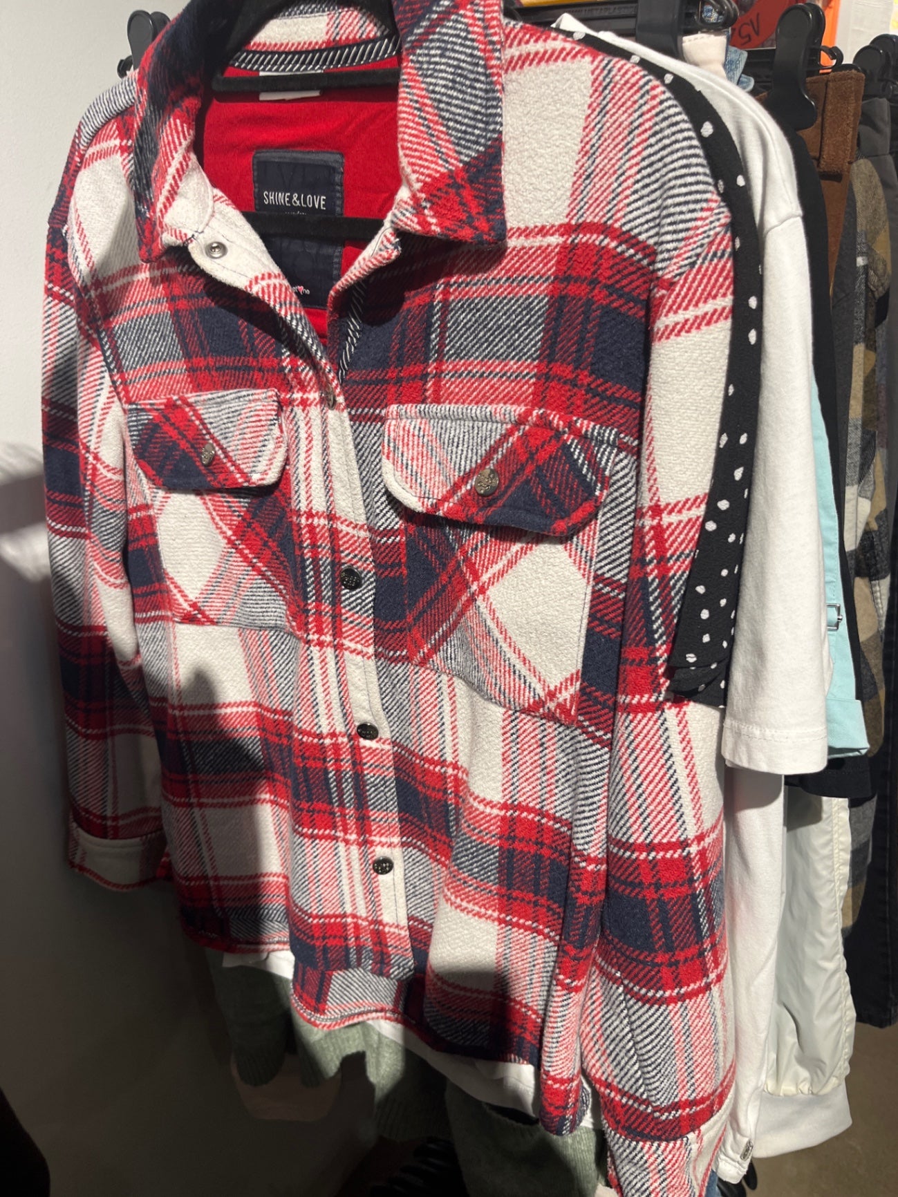 Street one Hemd Rot kariert Gr.: M