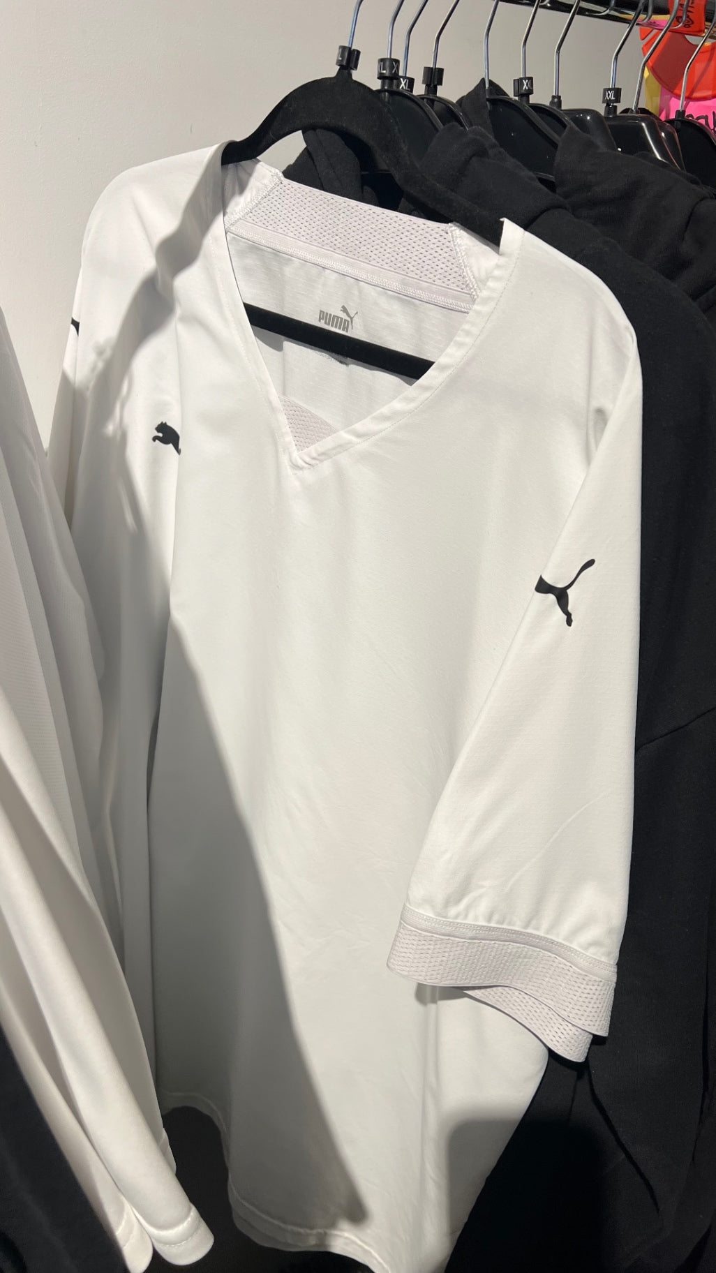 Puma T-Shirt Weiß Gr.: XXL