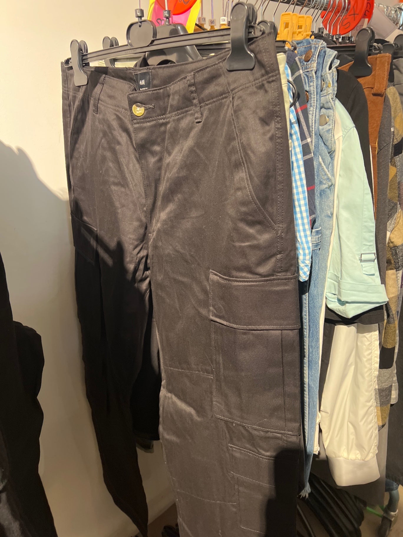 H&M Hose Schwarz Gr.: L