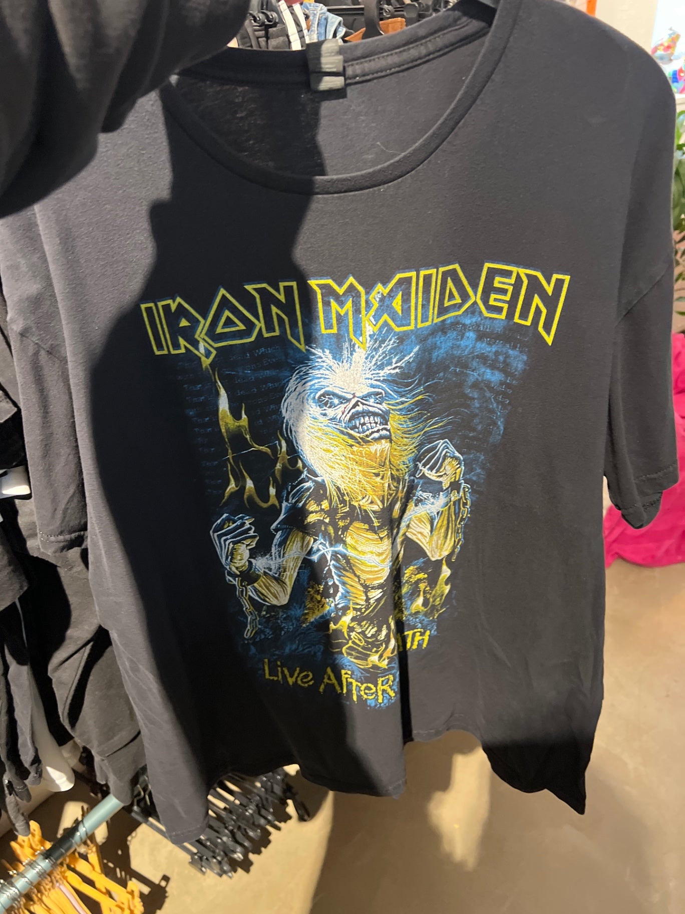 Iron Maiden T-Shirt Schwarz Gr.: XL