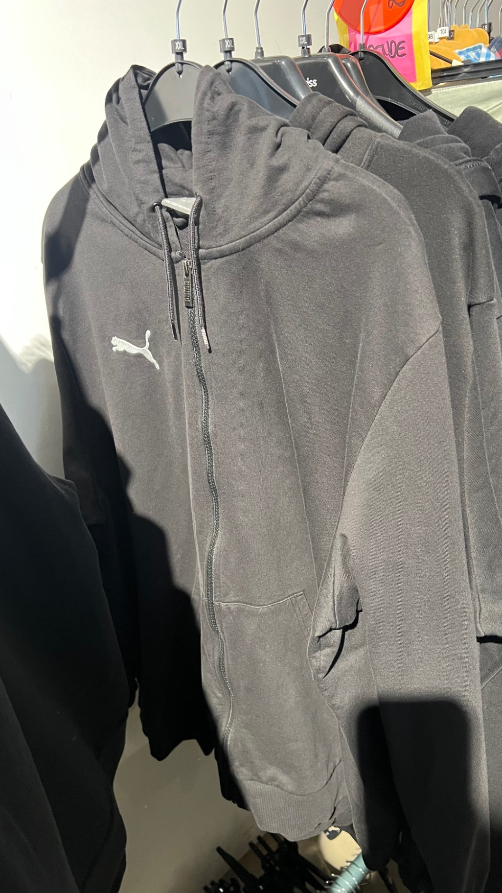 Puma Hoodie Jacke Schwarz Gr.: XXL