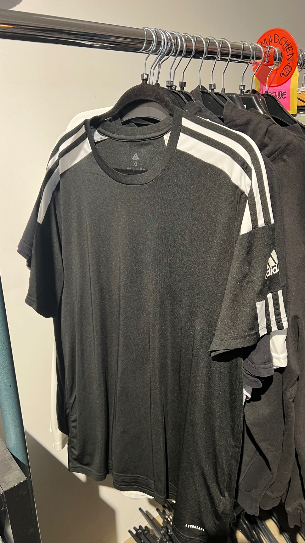 adidas T-Shirt Schwarz Gr.: XL