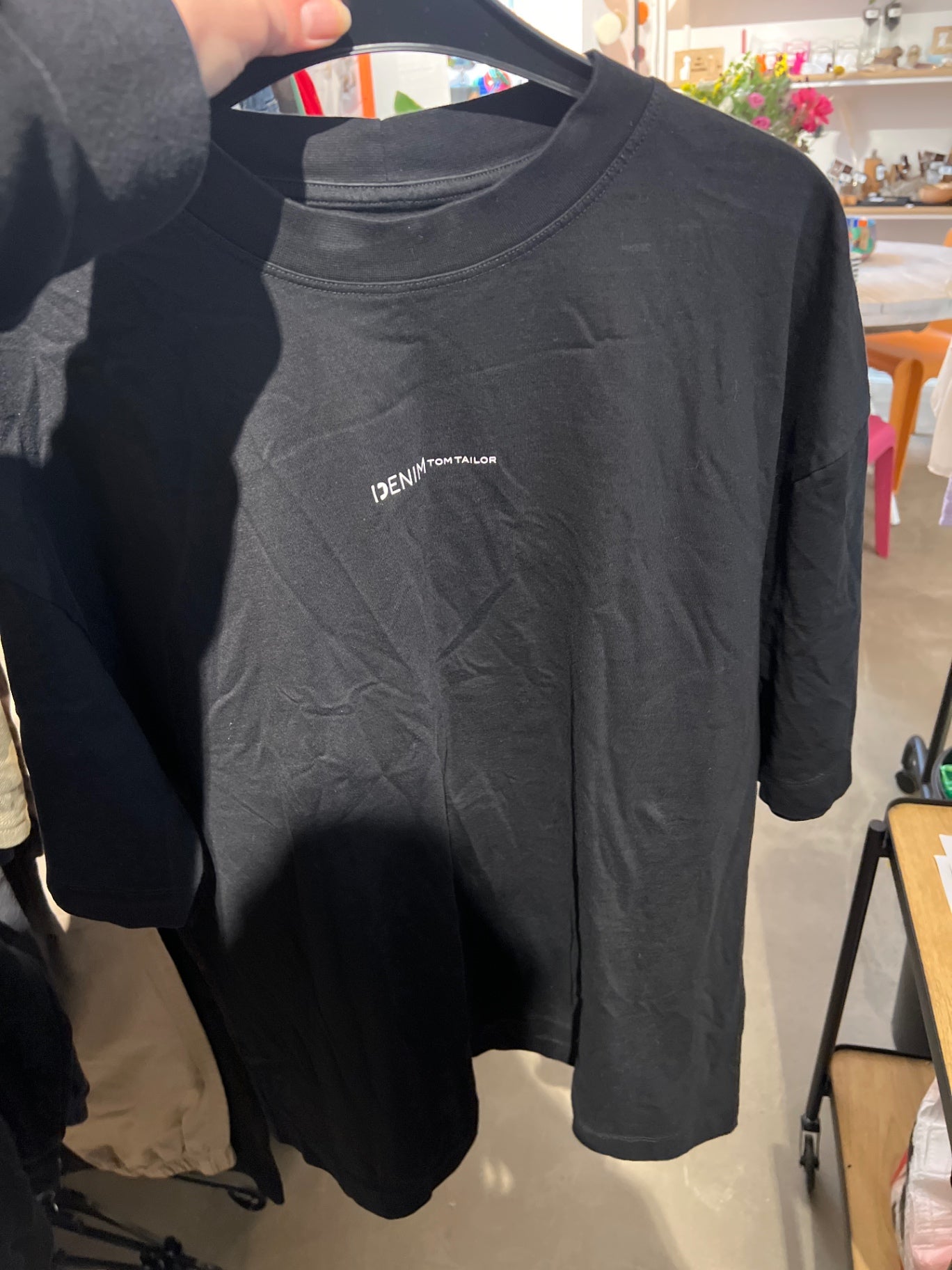 Tom Tailor T-Shirt Schwarz Gr.: XL
