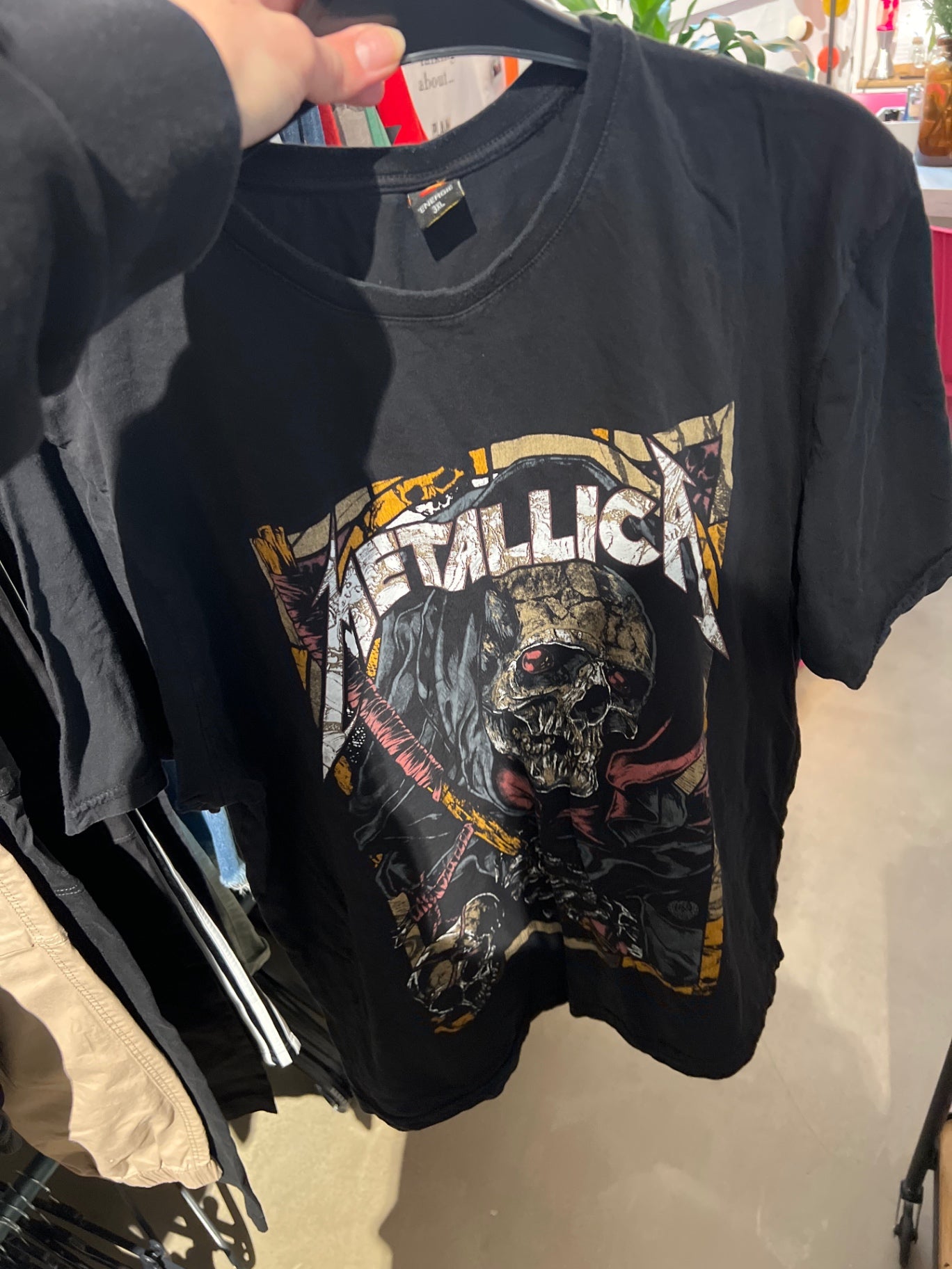 Metallica T-Shirt Schwarz Gr.: XL