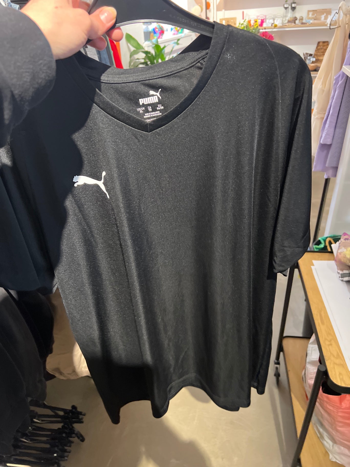 Puma T-Shirt Schwarz Gr.: XL