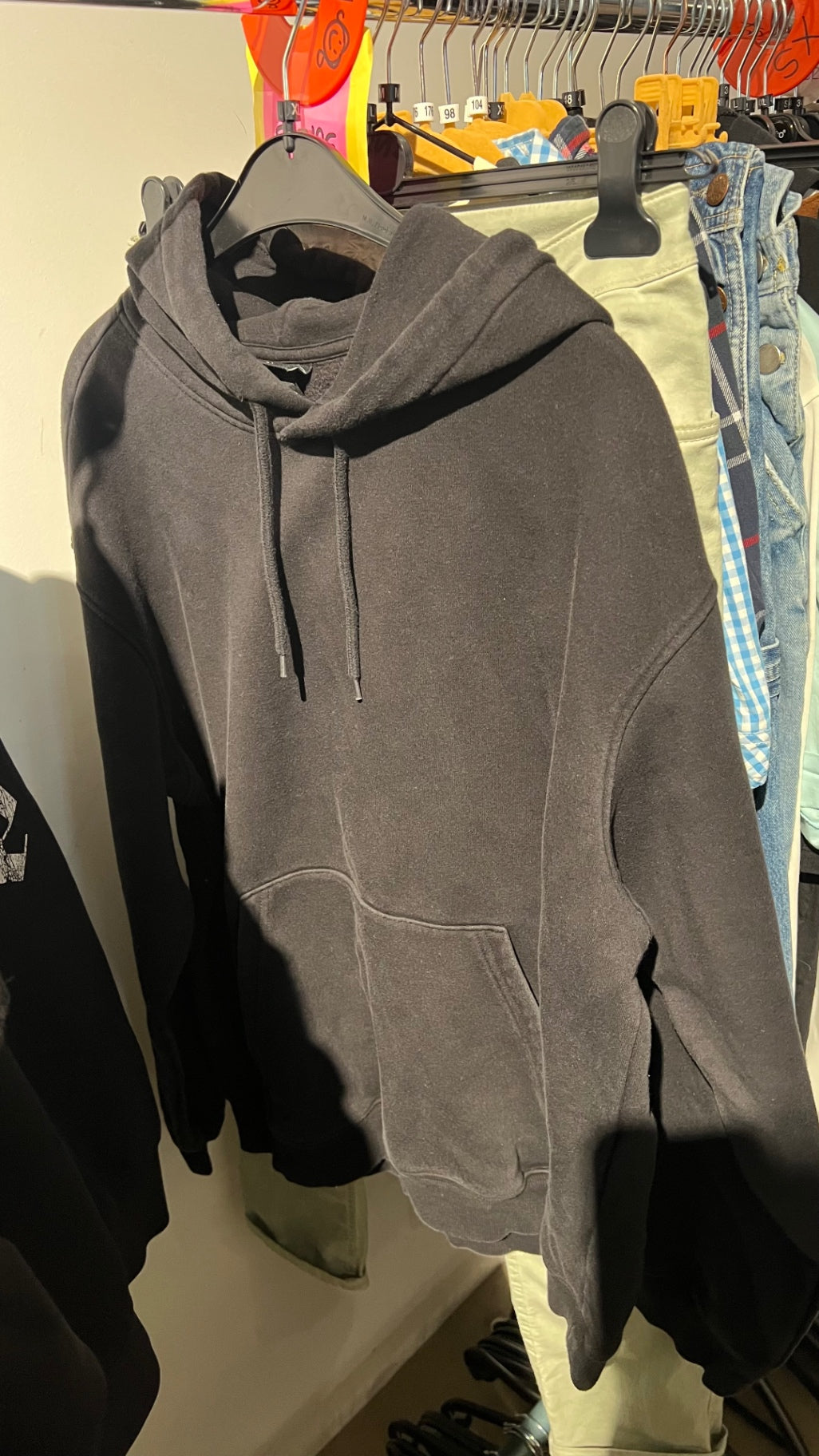 H&M Hoodie Schwarz Gr.: XL