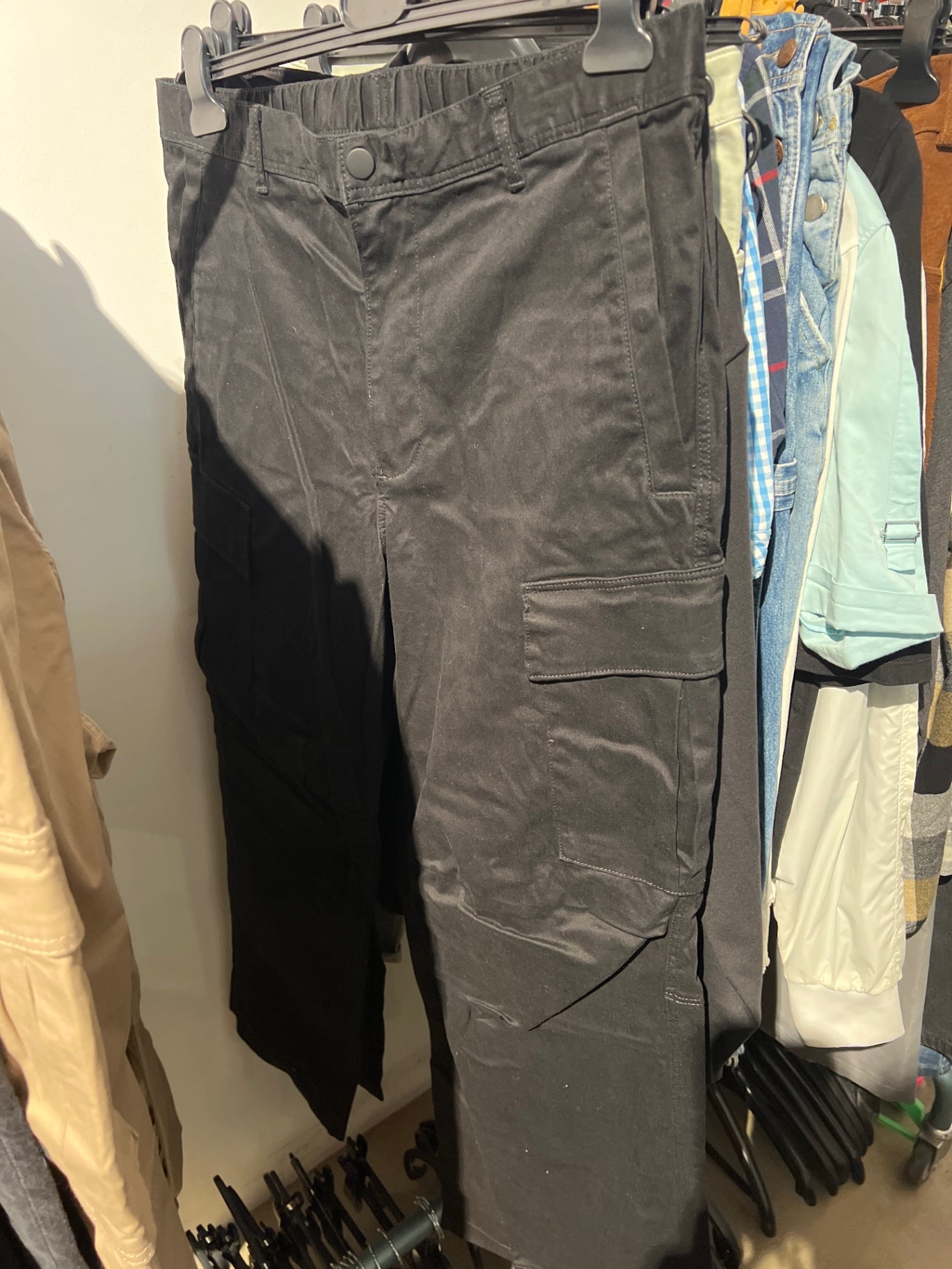 H&M Hose Schwarz Gr.: L
