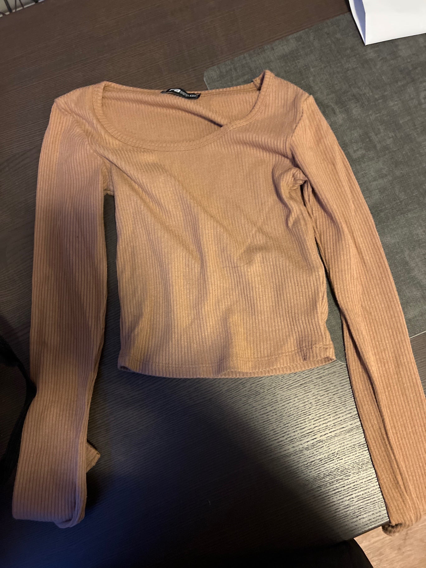 FBSISTER Oberteil Beige Gr.: XXS