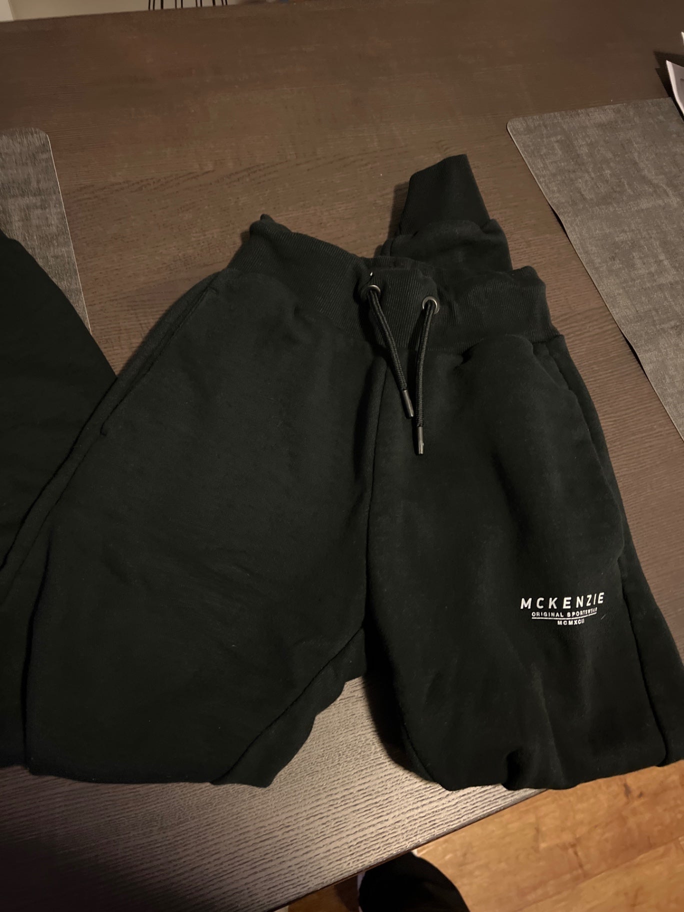 MCKENZIE Jogginghose Schwarz Gr.: S