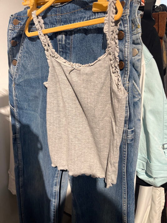 DIVIDED Top Grau Gr.: XS