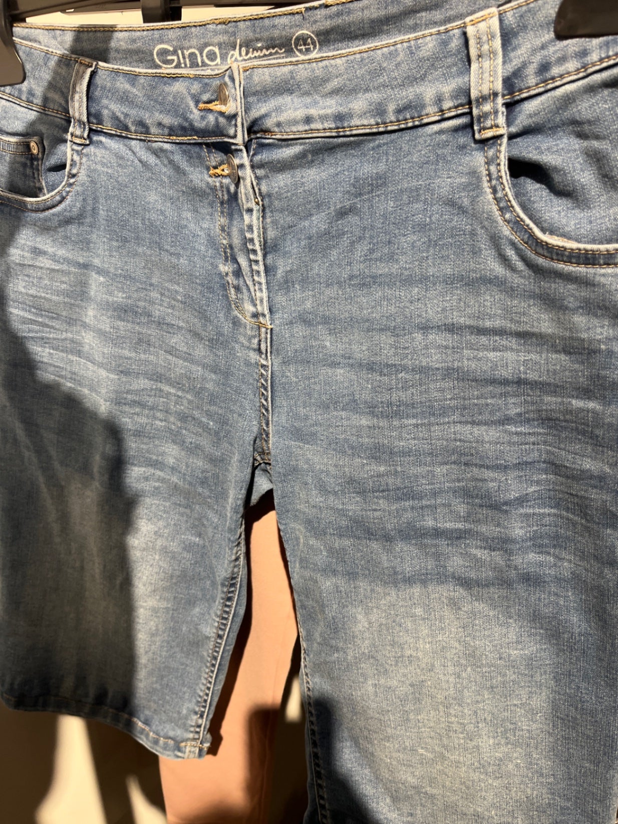 Gina Jeans Shorts Blau Gr.: XL