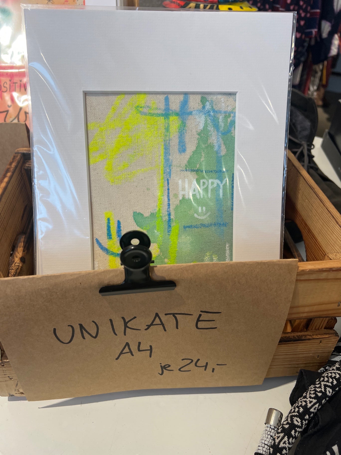 HELLY POP UP Passepartout A4