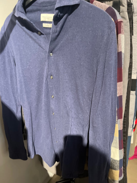 Profoumo Hemd Blau Gr.: S