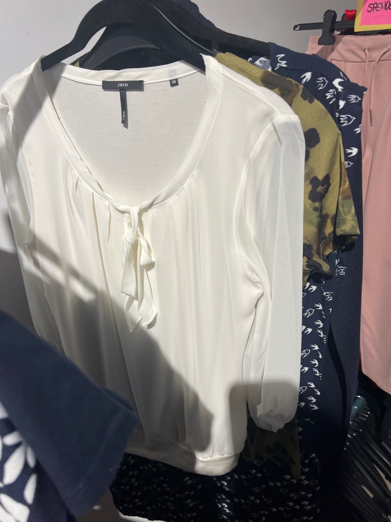 zero Bluse Creme Gr.: S