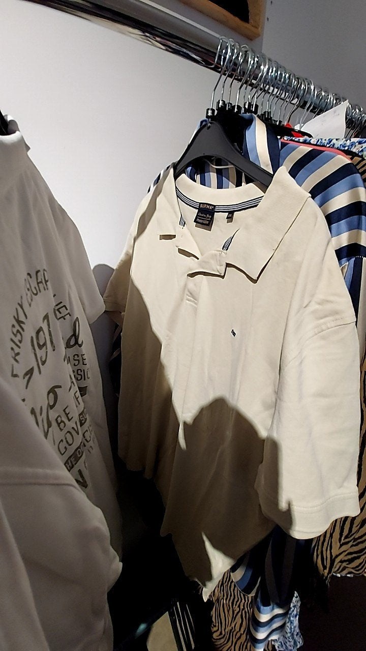 Christian Berg Poloshirt Beige Gr.: XXXL