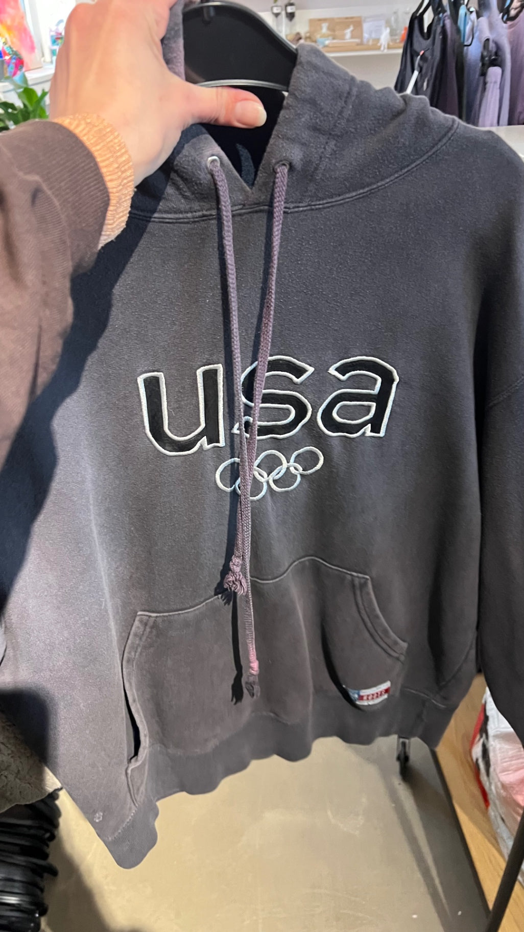 BWAREUSA Olympic Hoodie Grau Gr.: XL