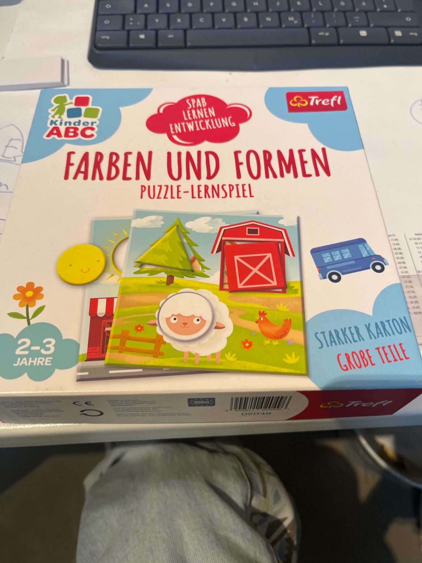 Spiel Farben und Formen