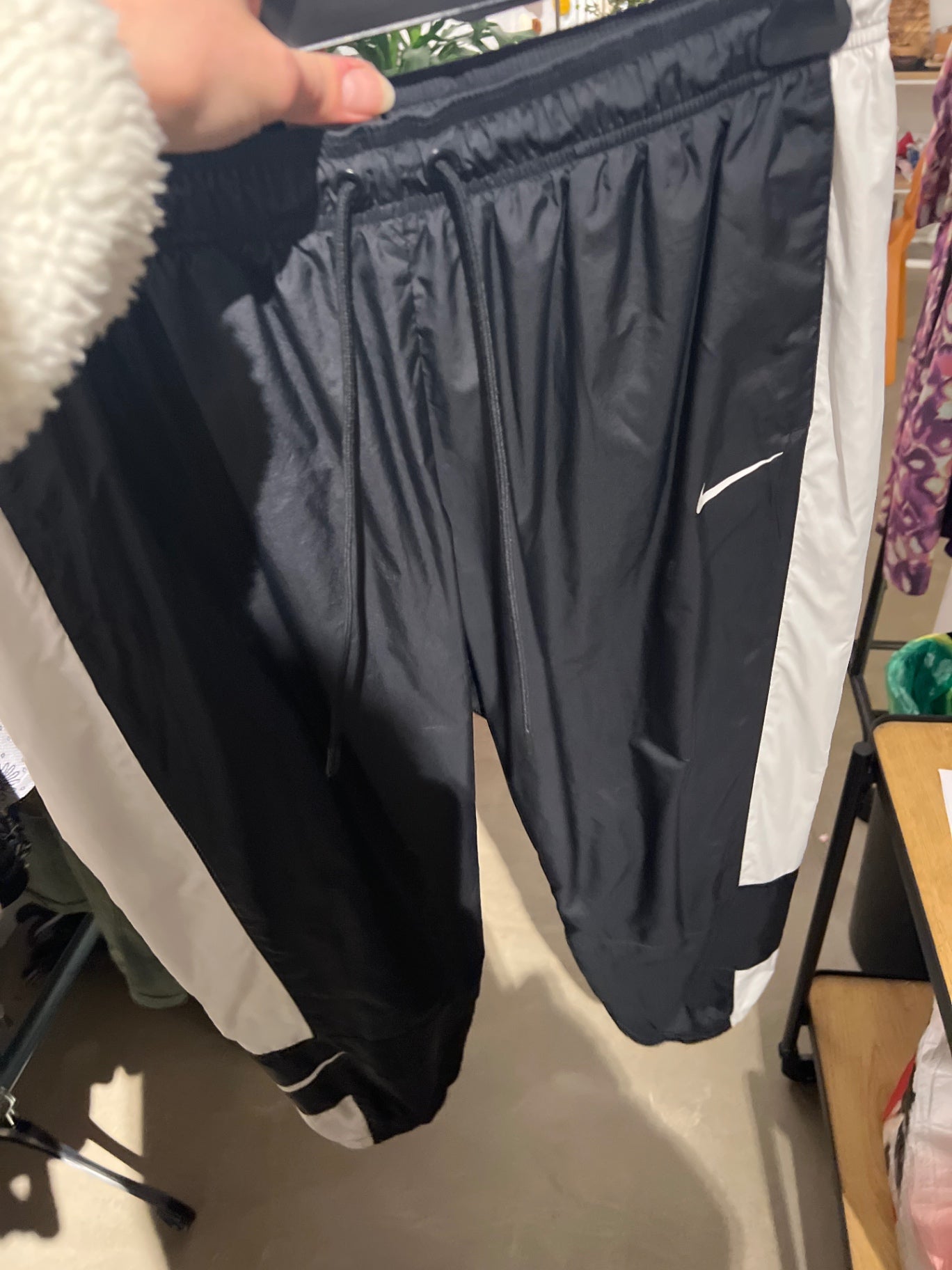 Nike Hose Schwarz Gr.: L