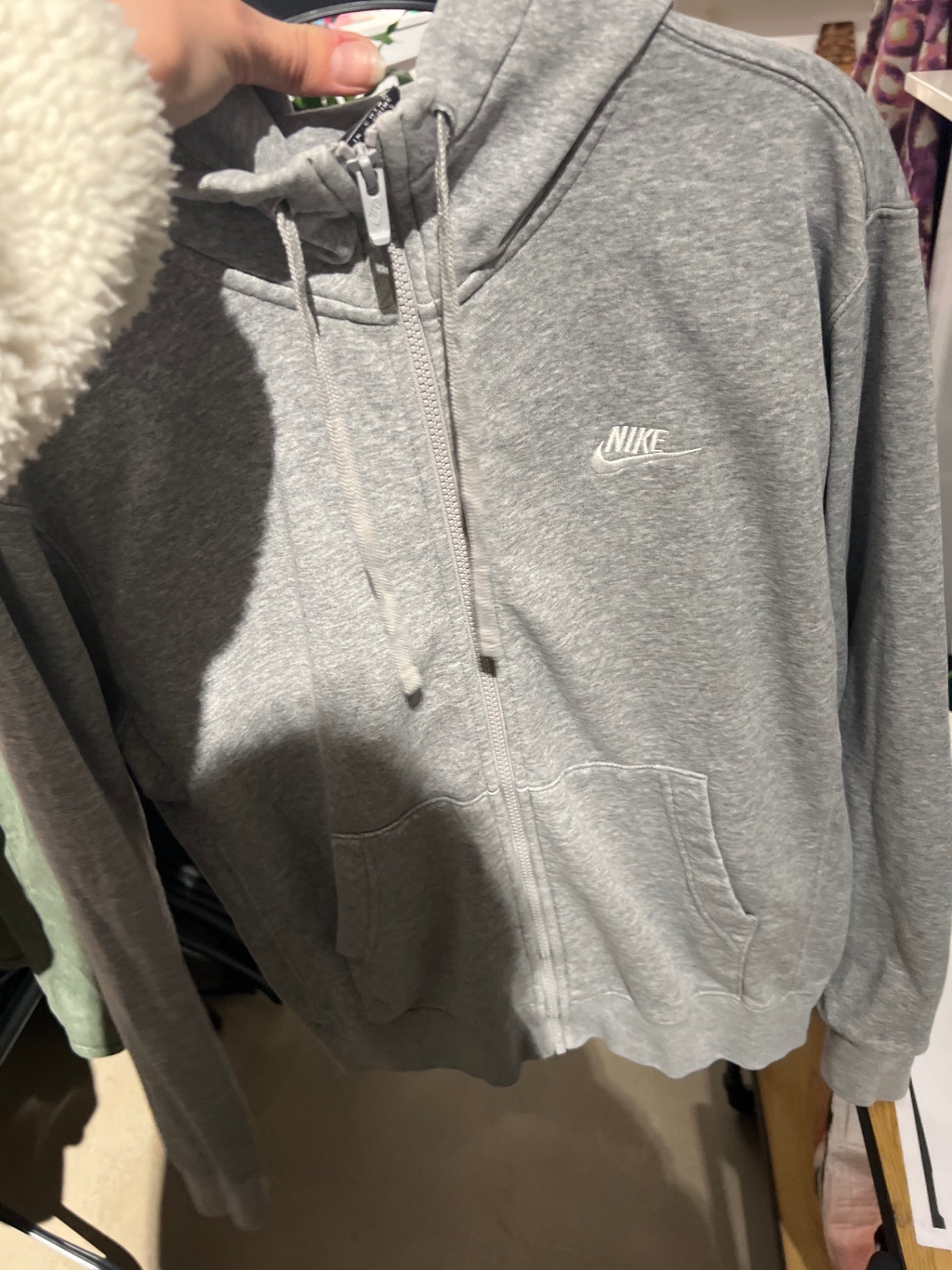 BWARE Nike Jacke Grau Gr.: S