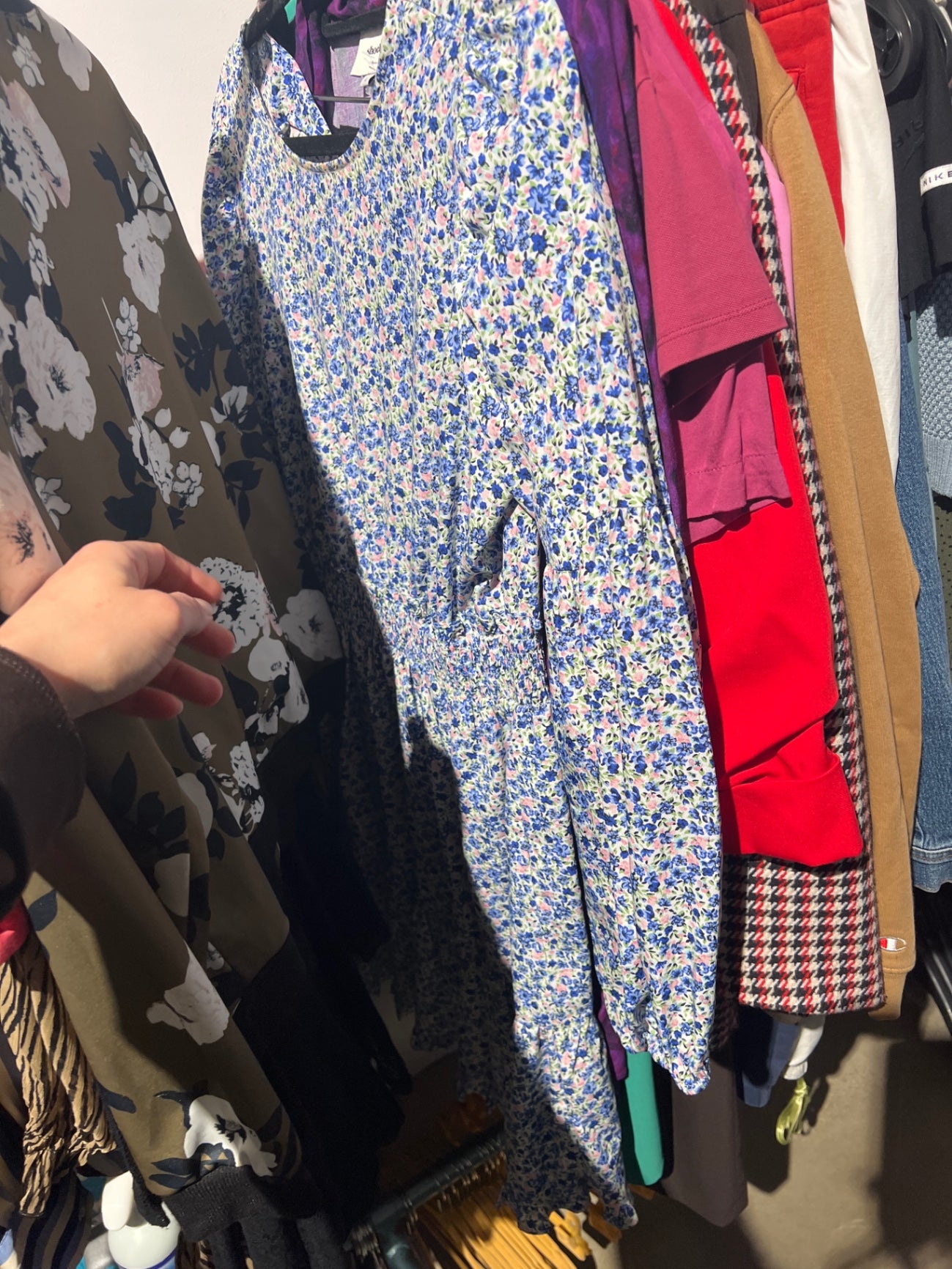 VERO MODA Kleid Blau Gr.: L