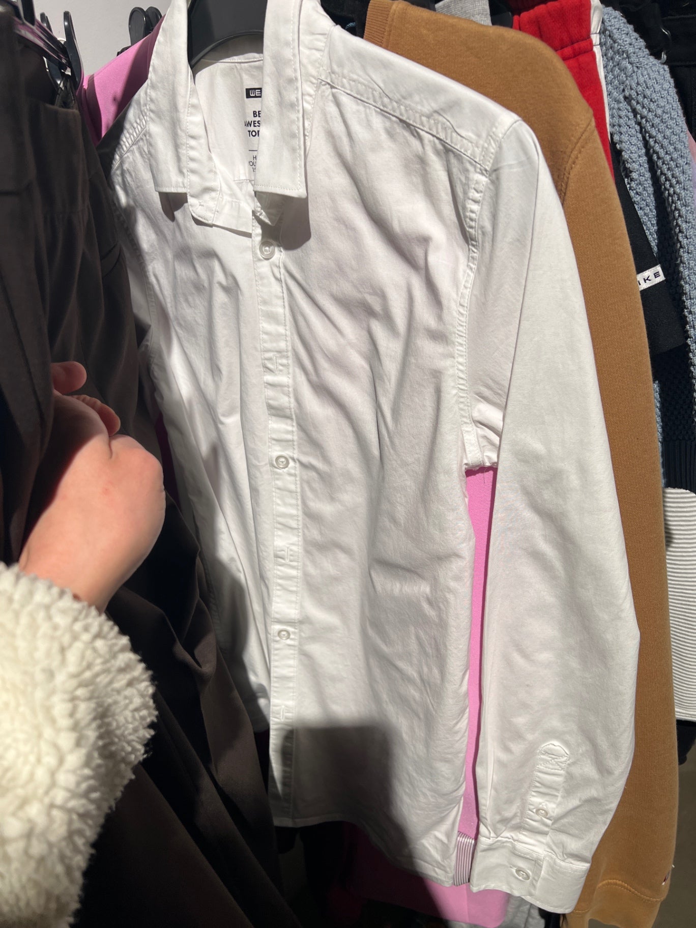 BWARE WE Fashion Hemd Weiß Gr.: 158