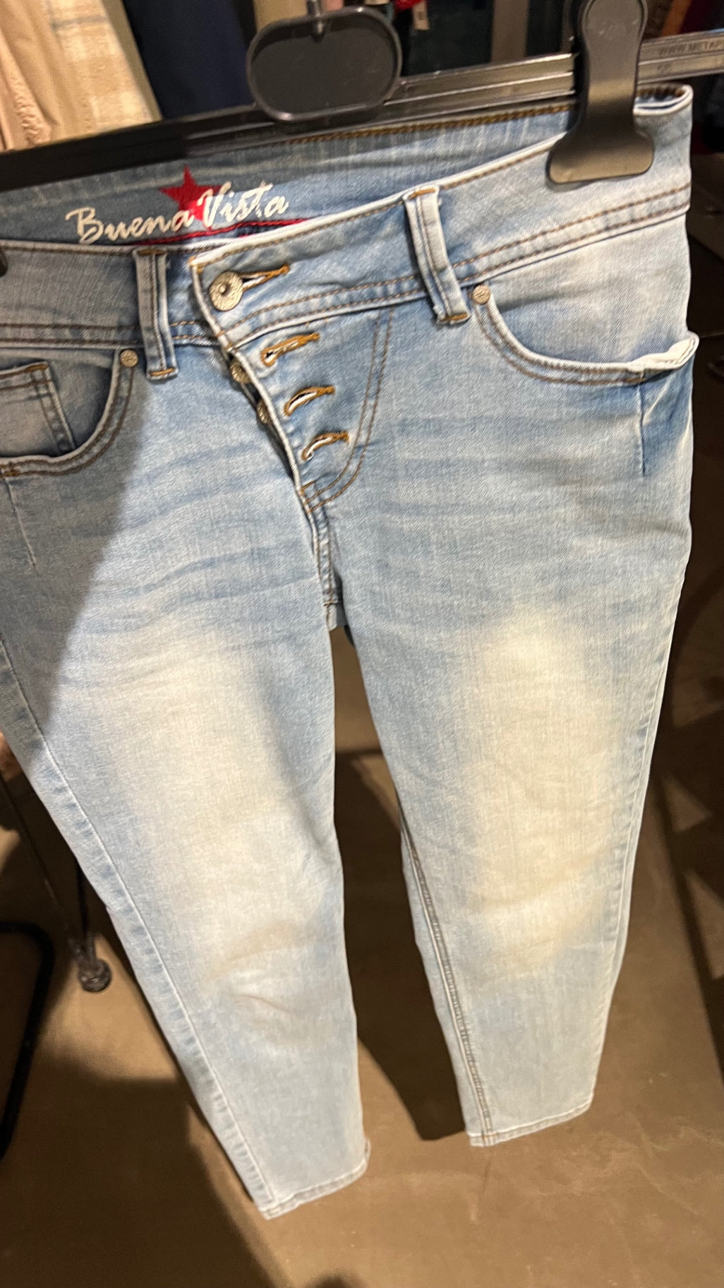 BUENA VISTA Jeans Hellblau Gr.: XXS