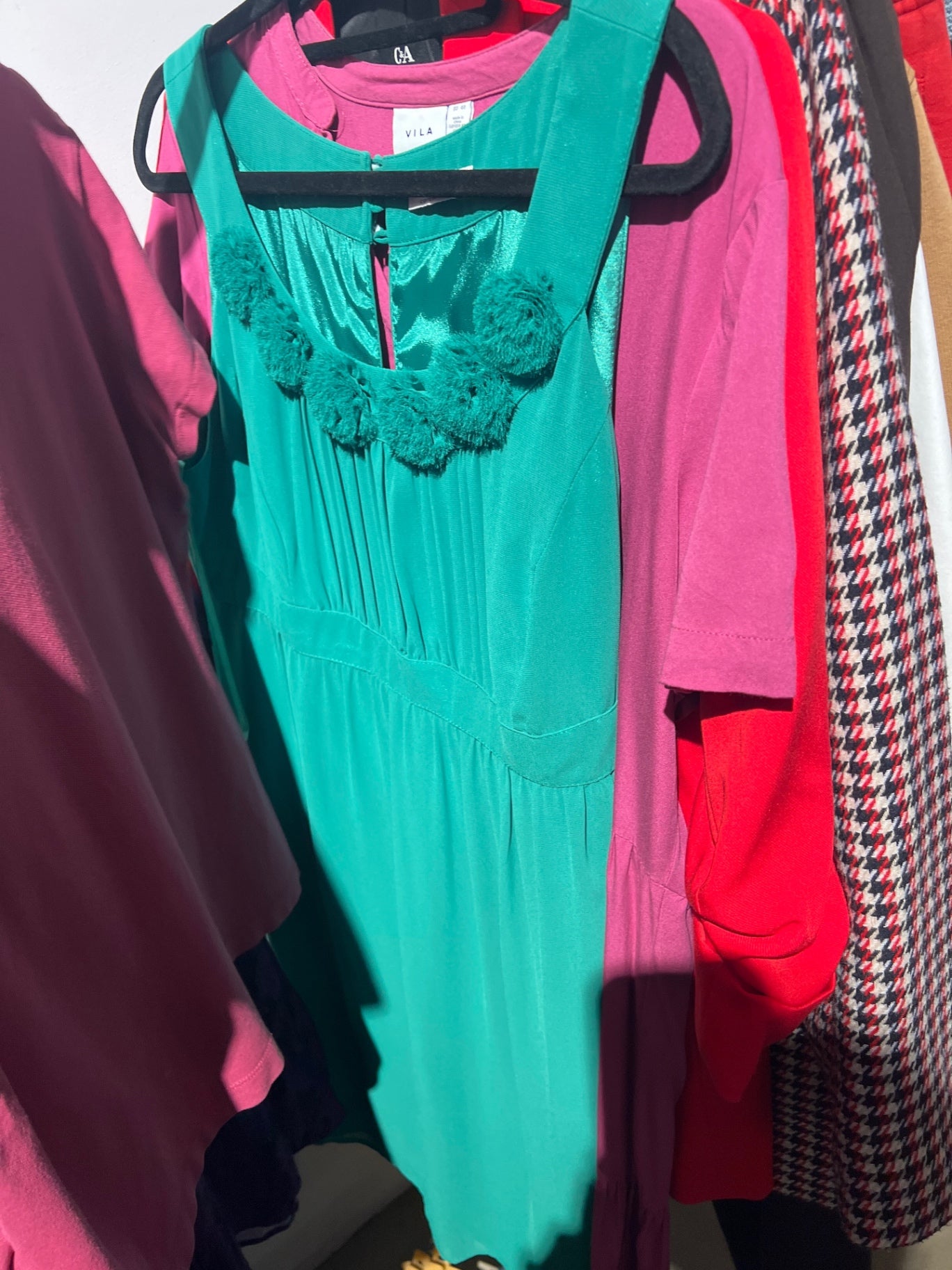 Marie Lund Kleid Türkis Gr.: L