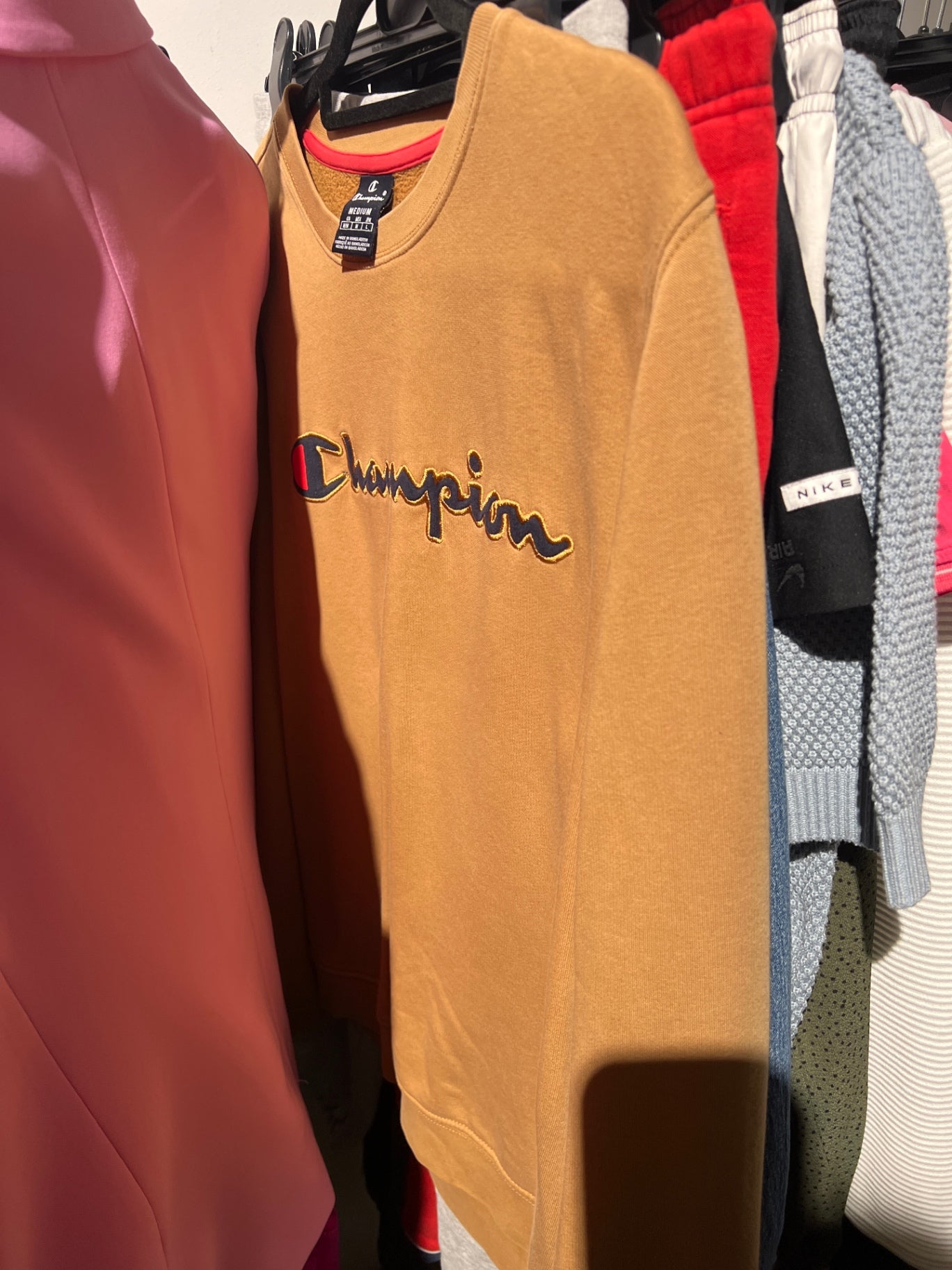 Champion Sweatshirt Braun Gr.: M