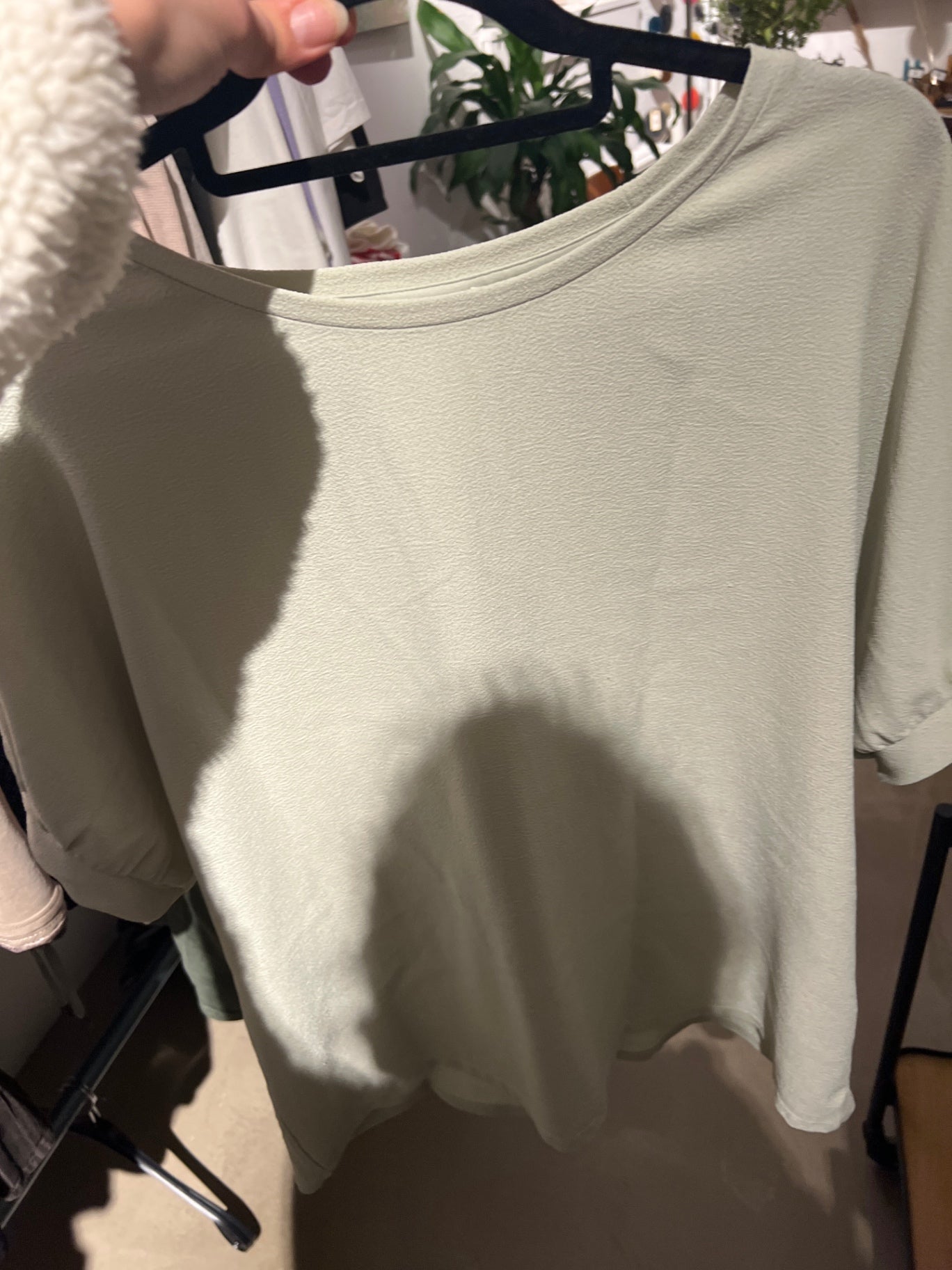Gebrauchsspuren Opus Shirt Grün Gr.: XL