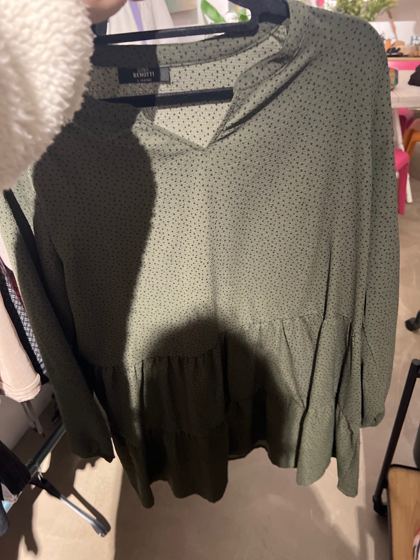 Gina Benotti Bluse Grün Gr.: L