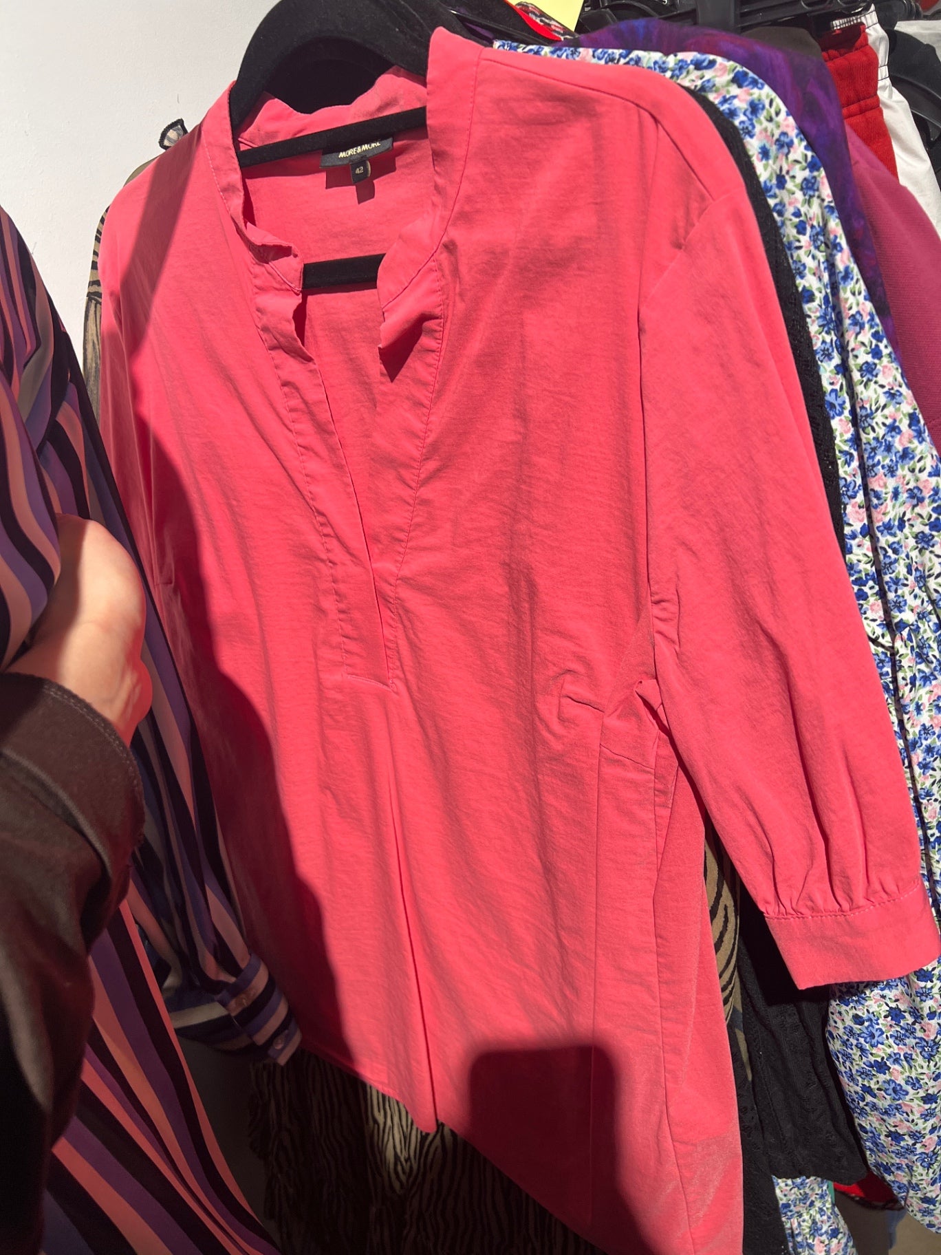 More & More Bluse Rot Gr.: XL