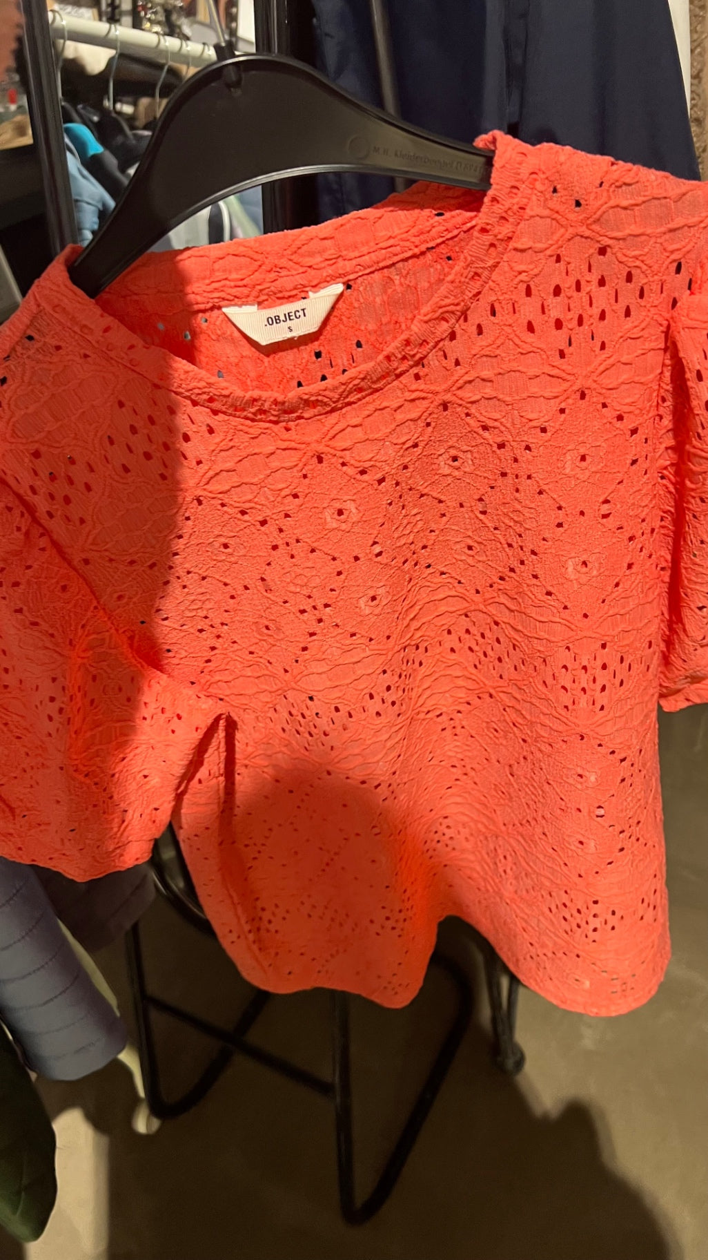 OBJECT Blusenshirt Koralle Gr.: XS