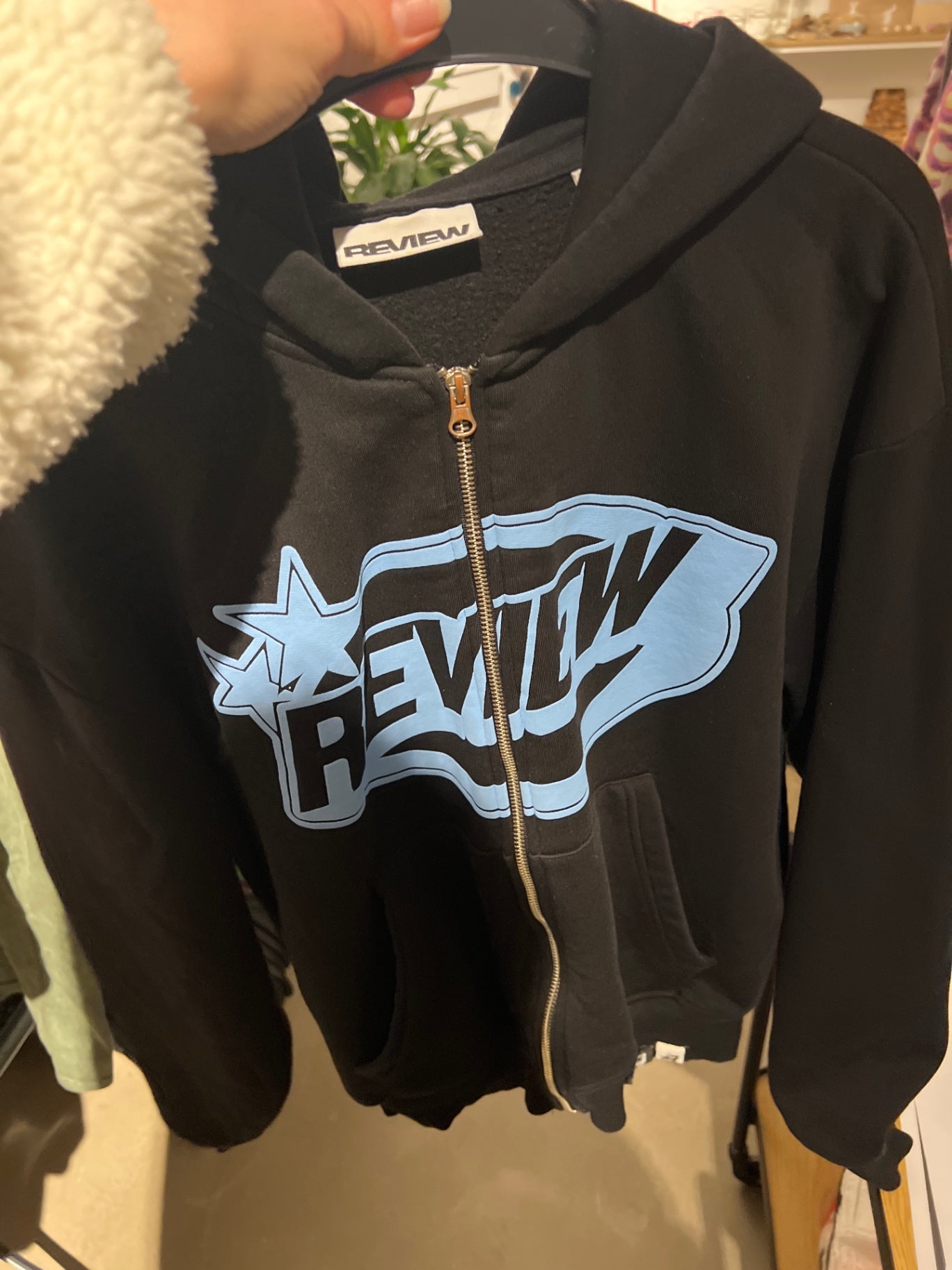 REVIEW Jacke Schwarz Gr.: S