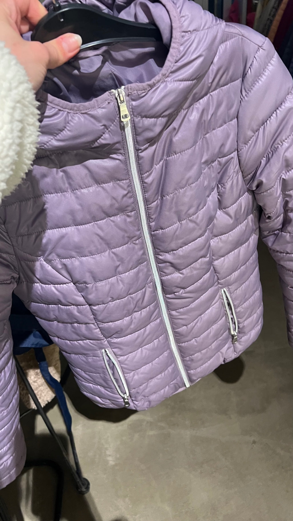 Jacke Lila Gr.: M