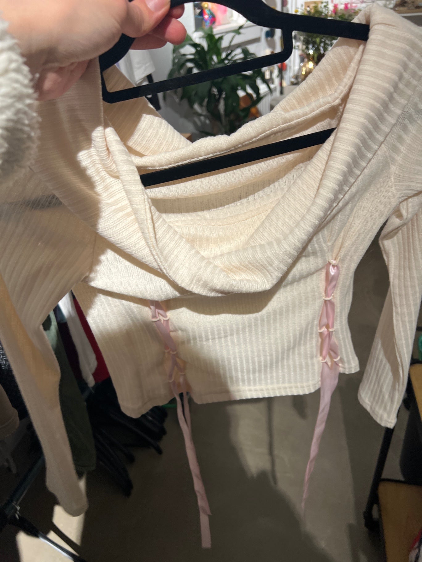 Romwe Pullover Beige Gr.: S