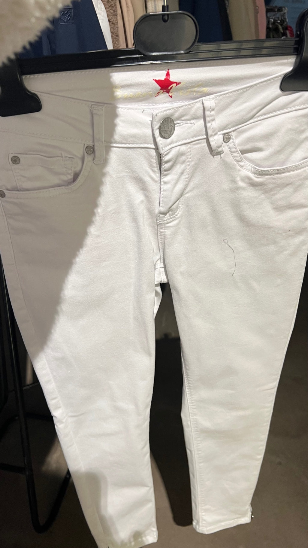 BUENA VISTA Jeans Weiß Gr.: XXS