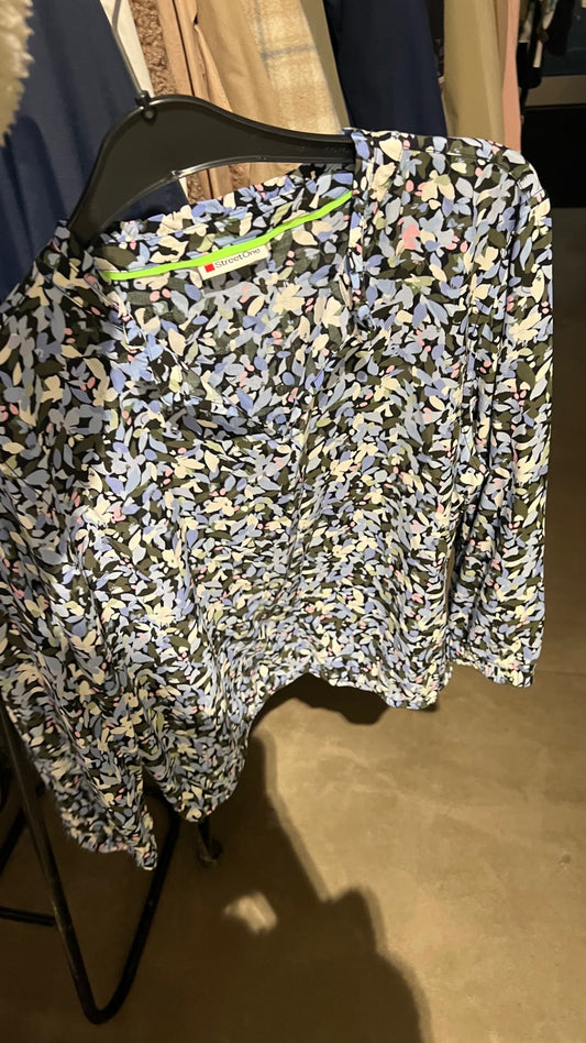StreetOne Bluse Blau Gr.: S