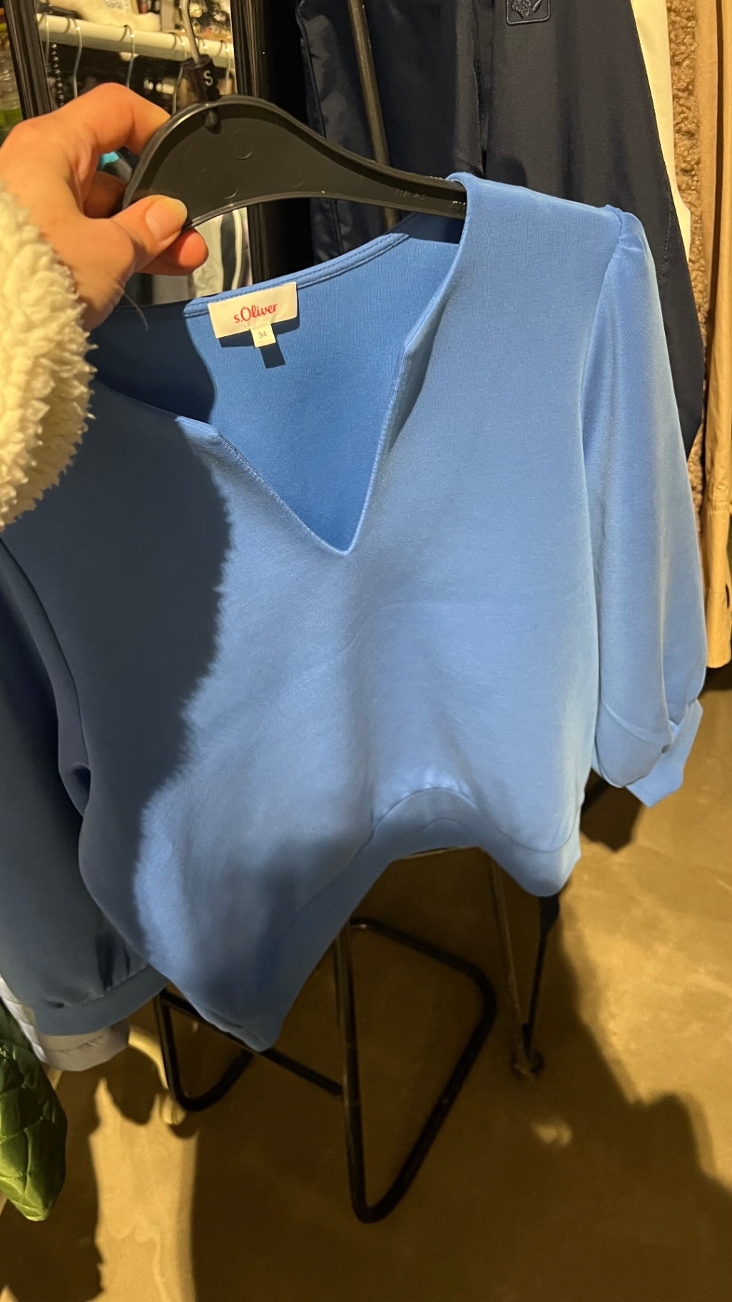 s.Oliver Shirt Hellblau Gr.: XS