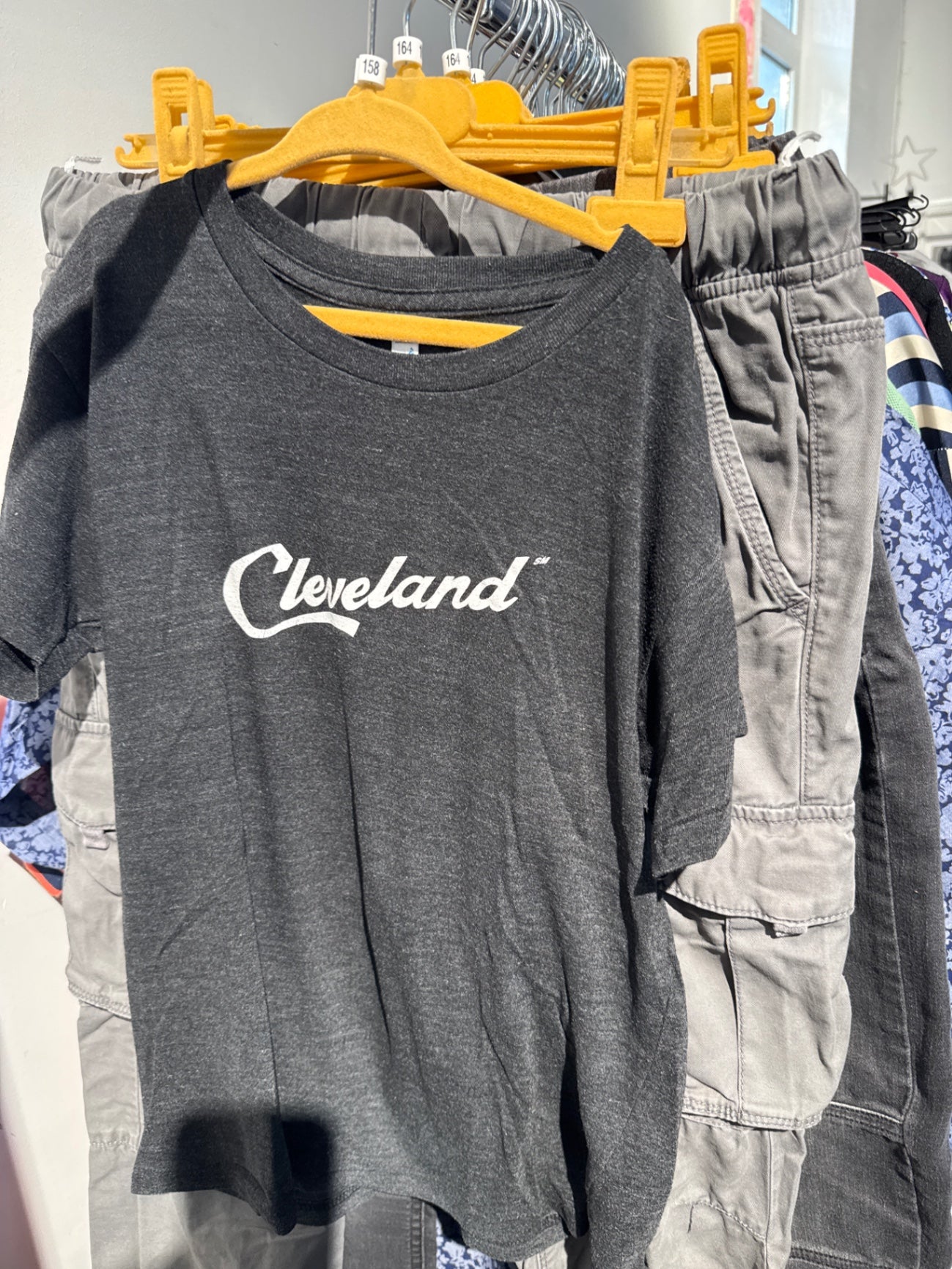 Cleveland T-Shirt Dunkelgrau Gr.: 158
