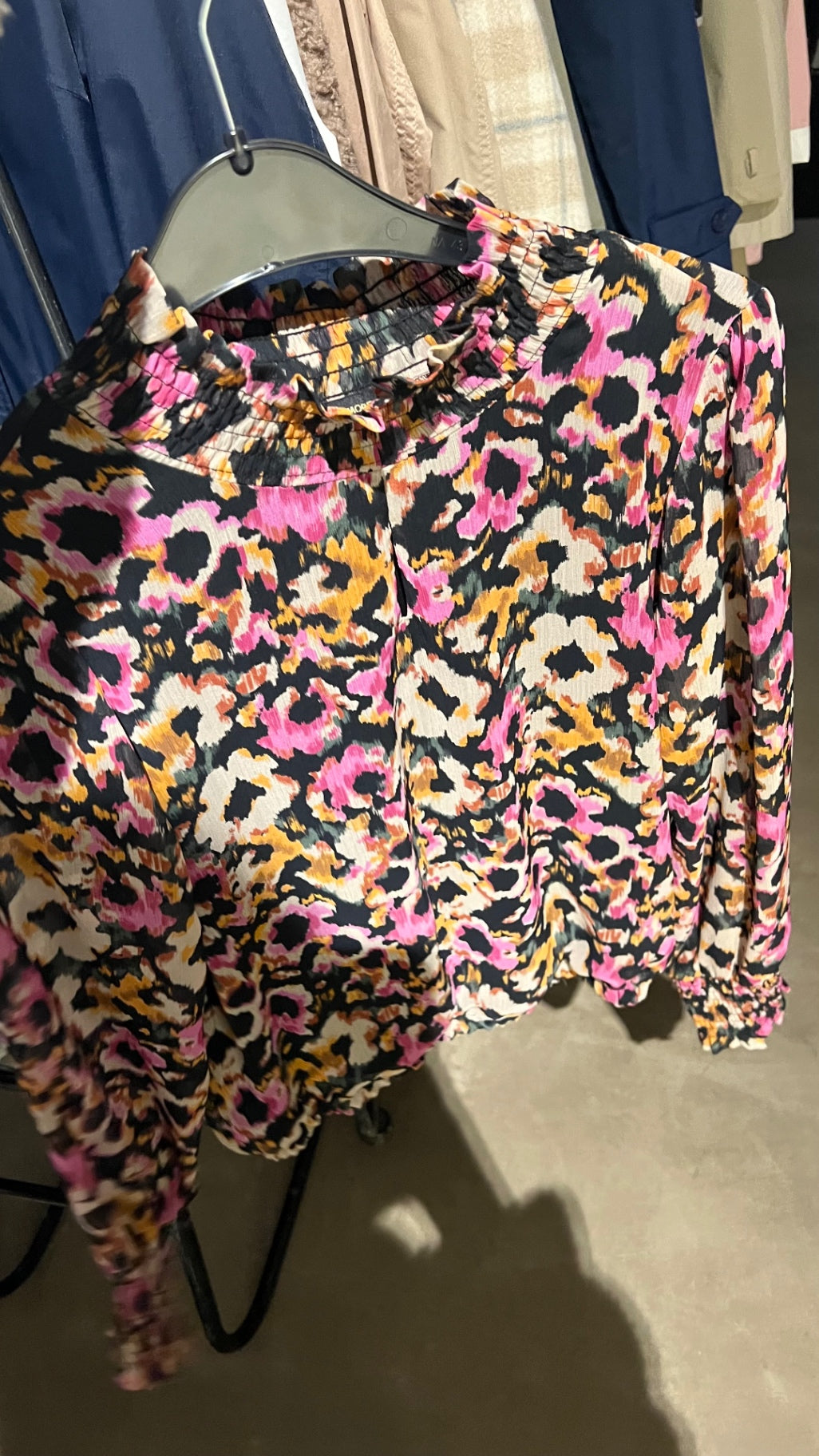 More & More Bluse Pink Bunt Gr.: S