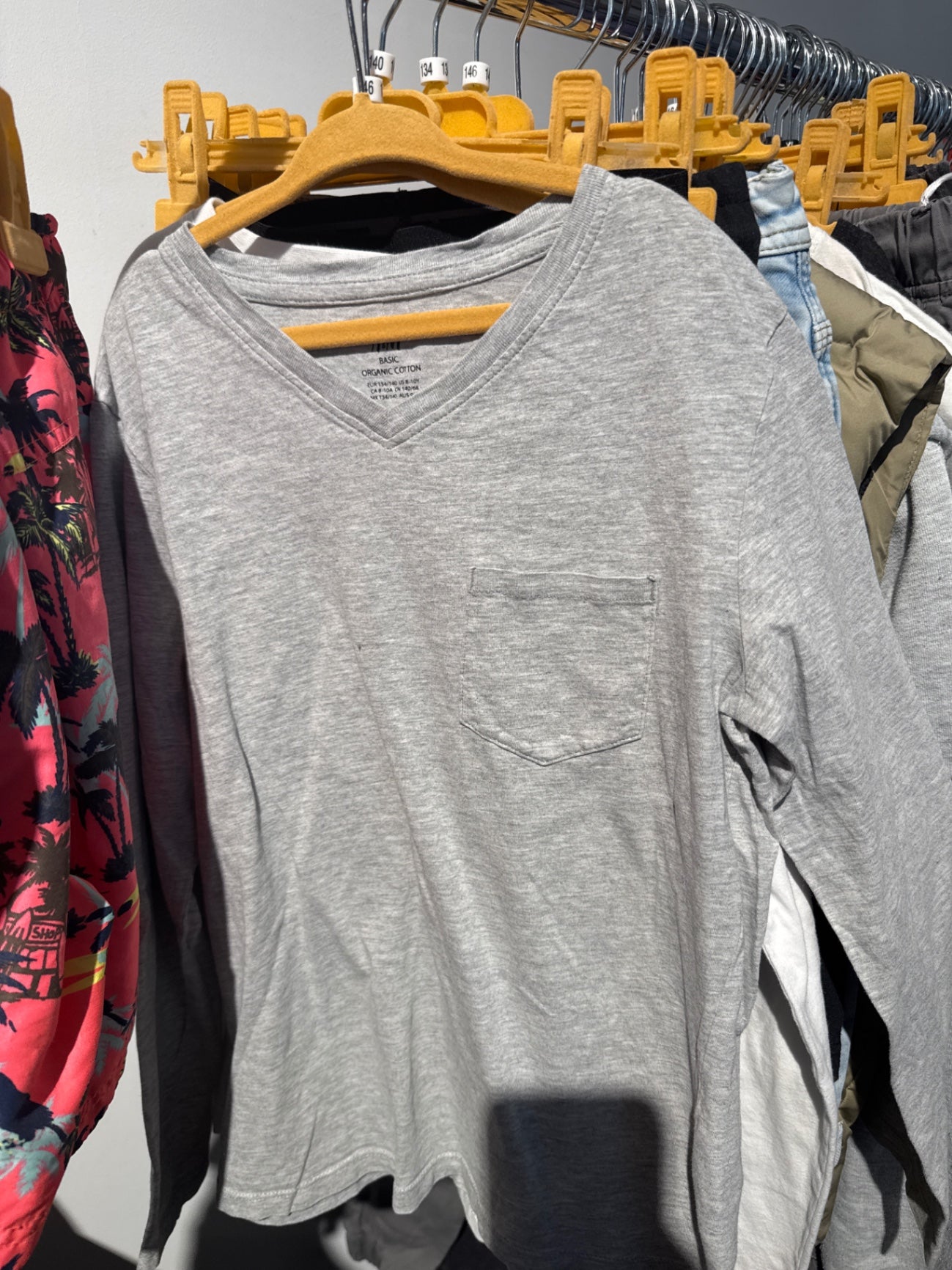 H&M Oberteil Grau Gr.: 134/140