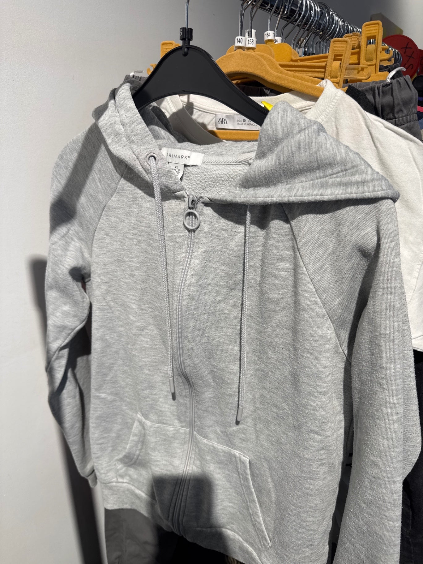 Primark Sweatjacke Grau Gr.: XS