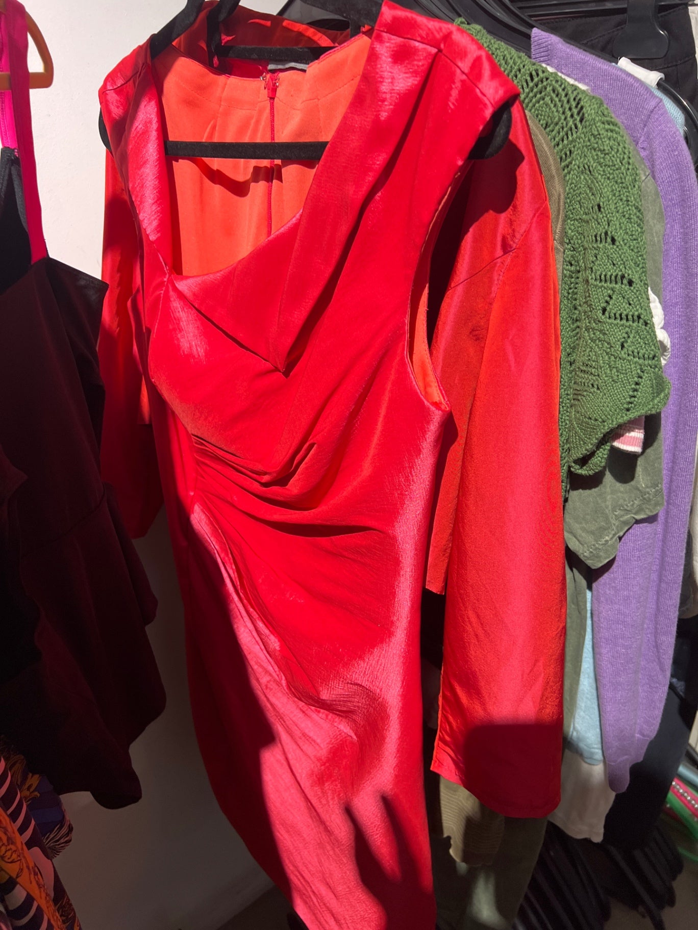 Kleid Rot Gr.: L