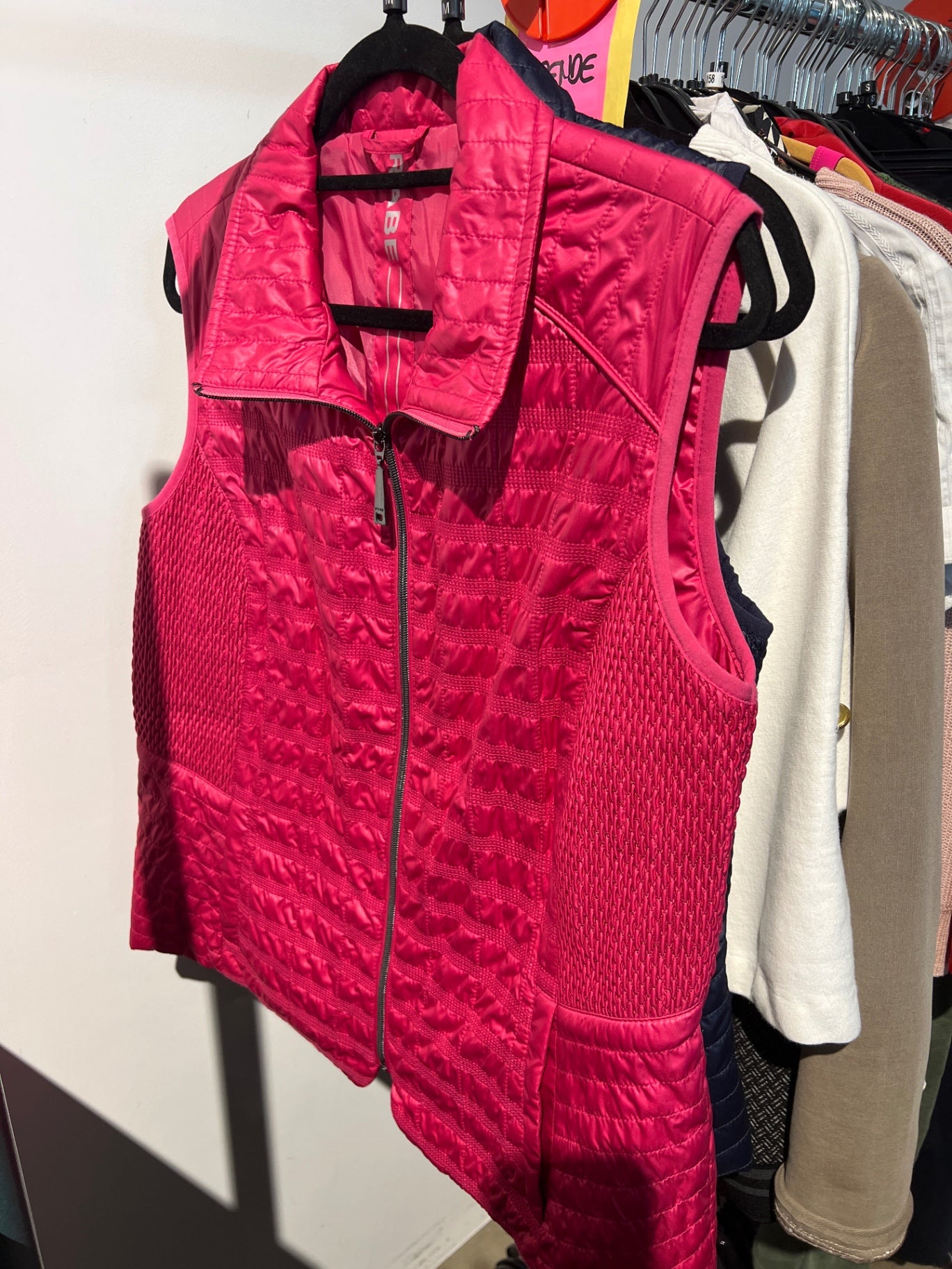Rabe Weste Pink Gr.: M