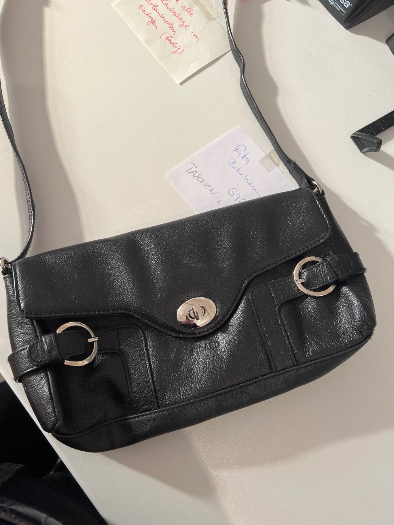 Picard Ledertasche Schwarz 
