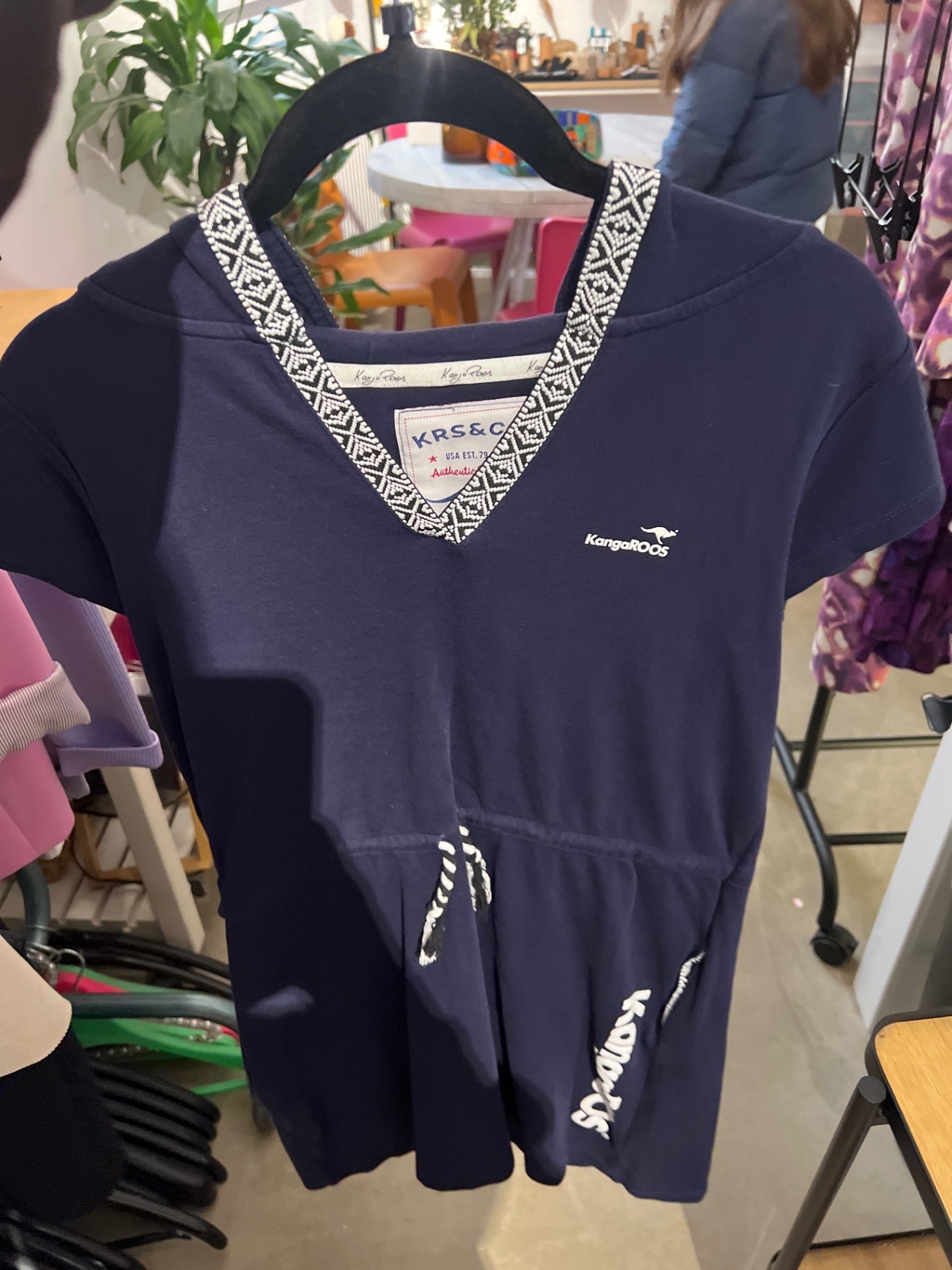 Kangaroos Kleid Dunkelblau Gr.: XS