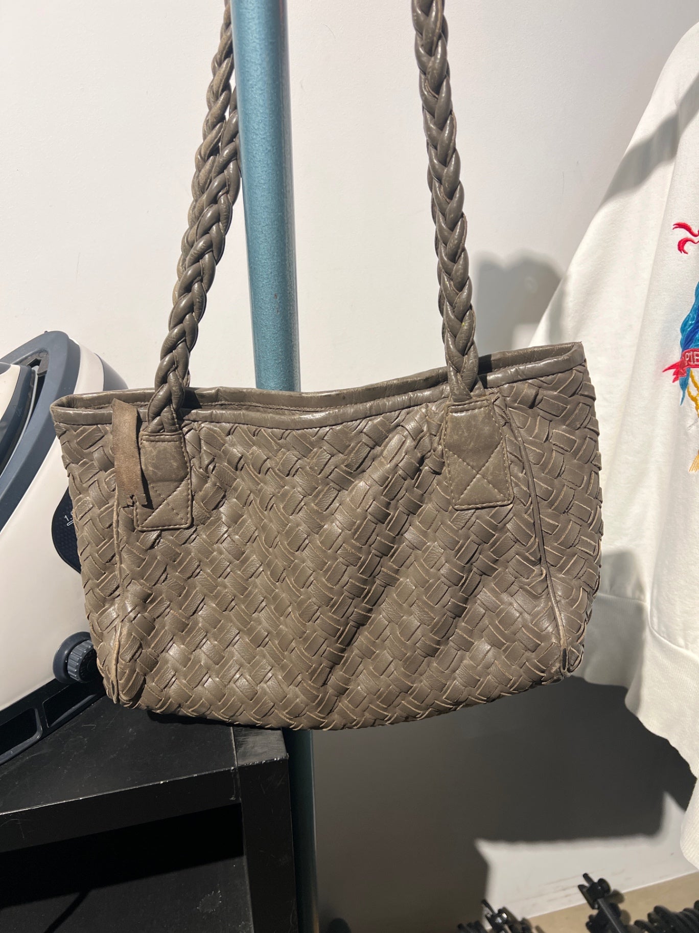 Vincenzo Ledertasche Braun B-Ware