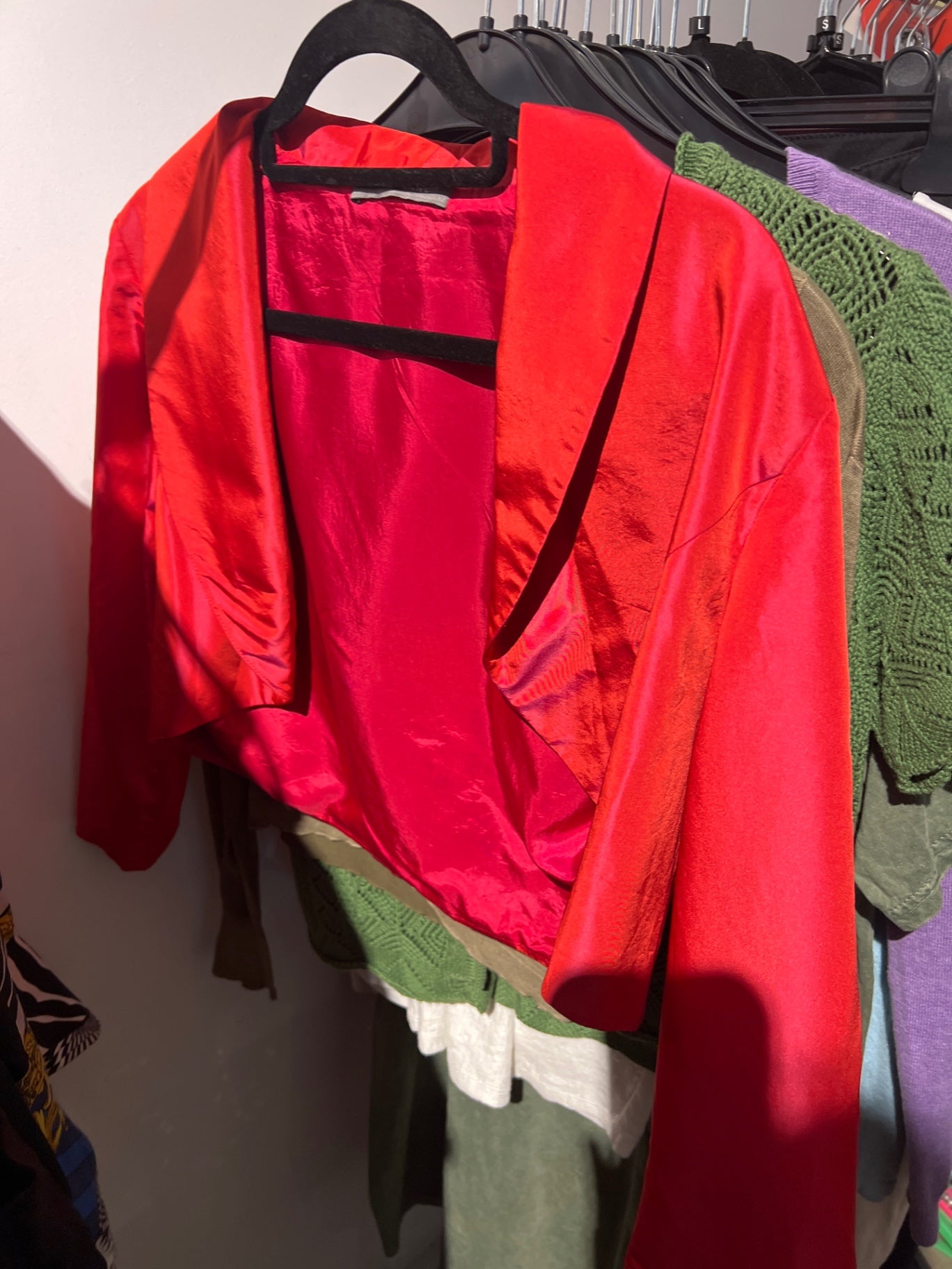 Marie Blanc Bolero Rot Gr.: M