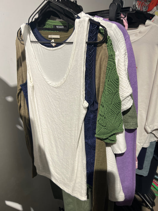 Top Weiß Gr.: M